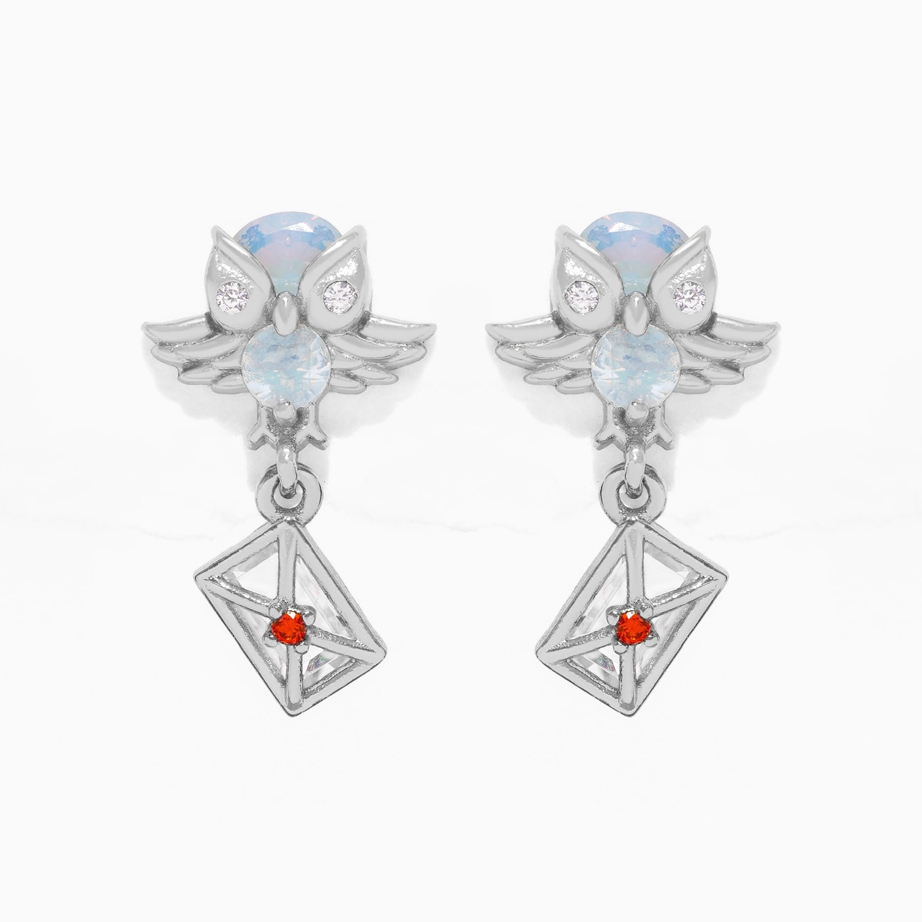Harry Potter Hedwig Dangle Earrings