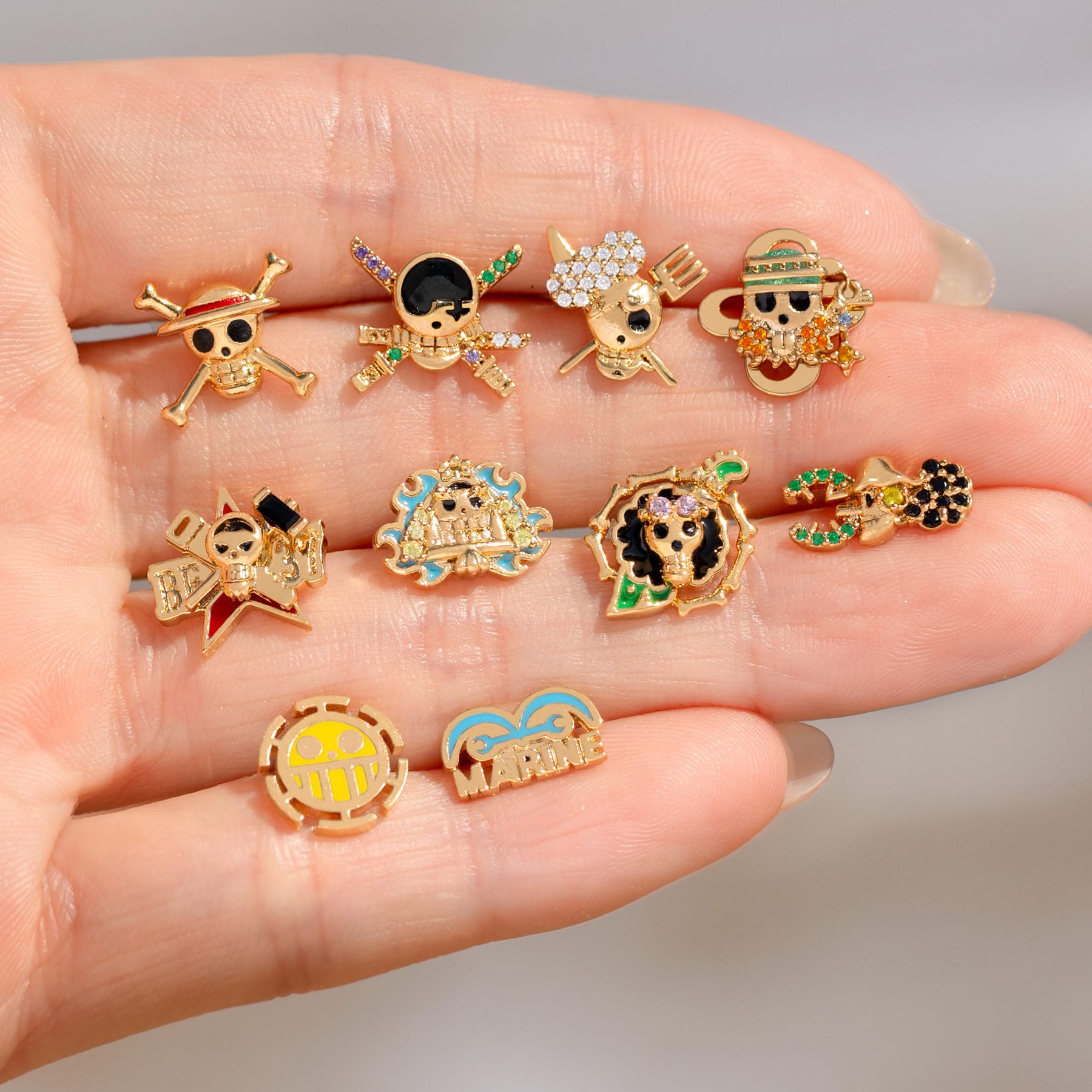 One Piece Usopp Earring Set