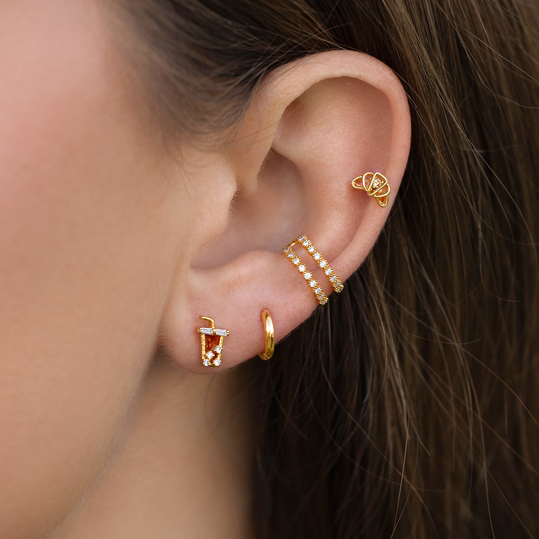 Iced Coffee Studs