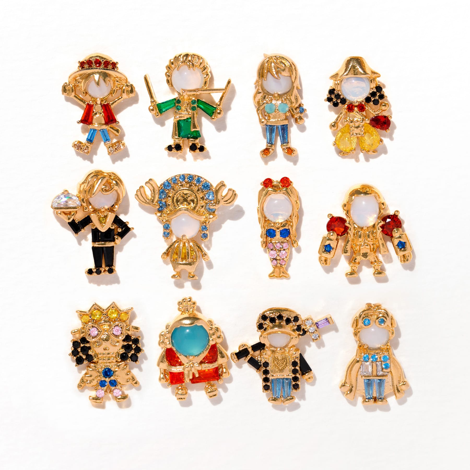 One Piece Jinbe Earring Set
