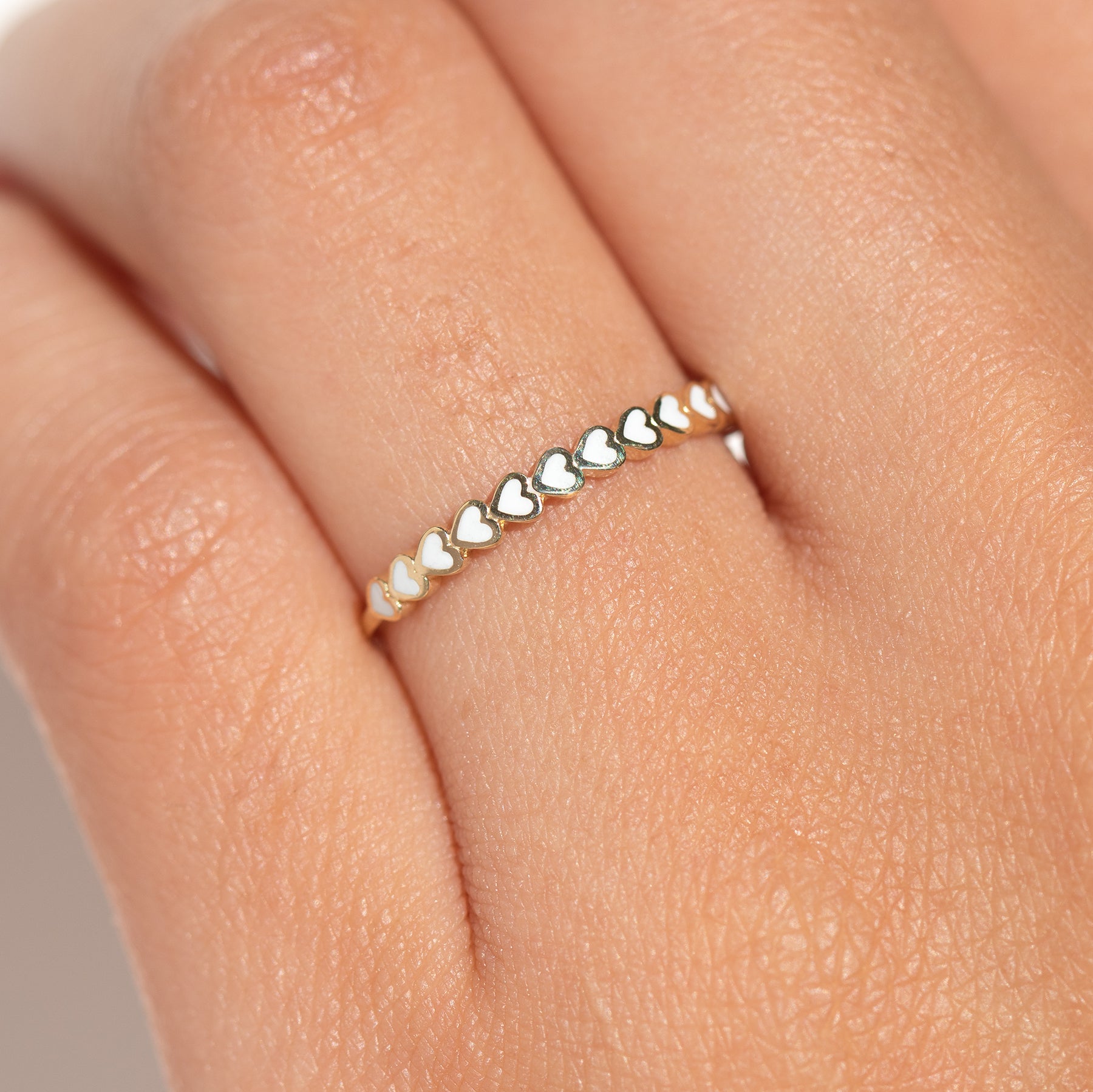 14k Solid Gold Love Bomb Ring