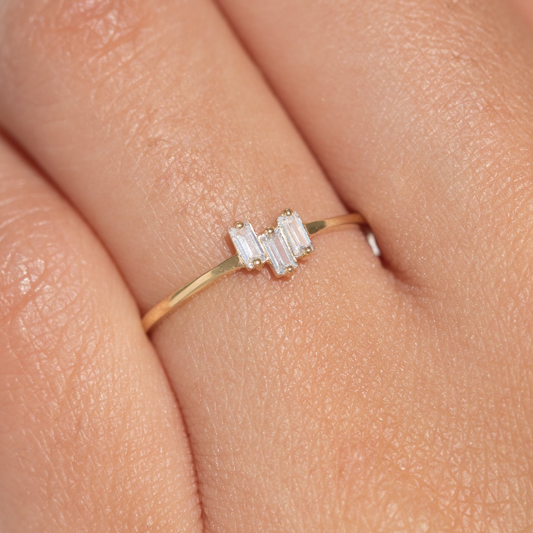 14k Solid Gold Society Ring