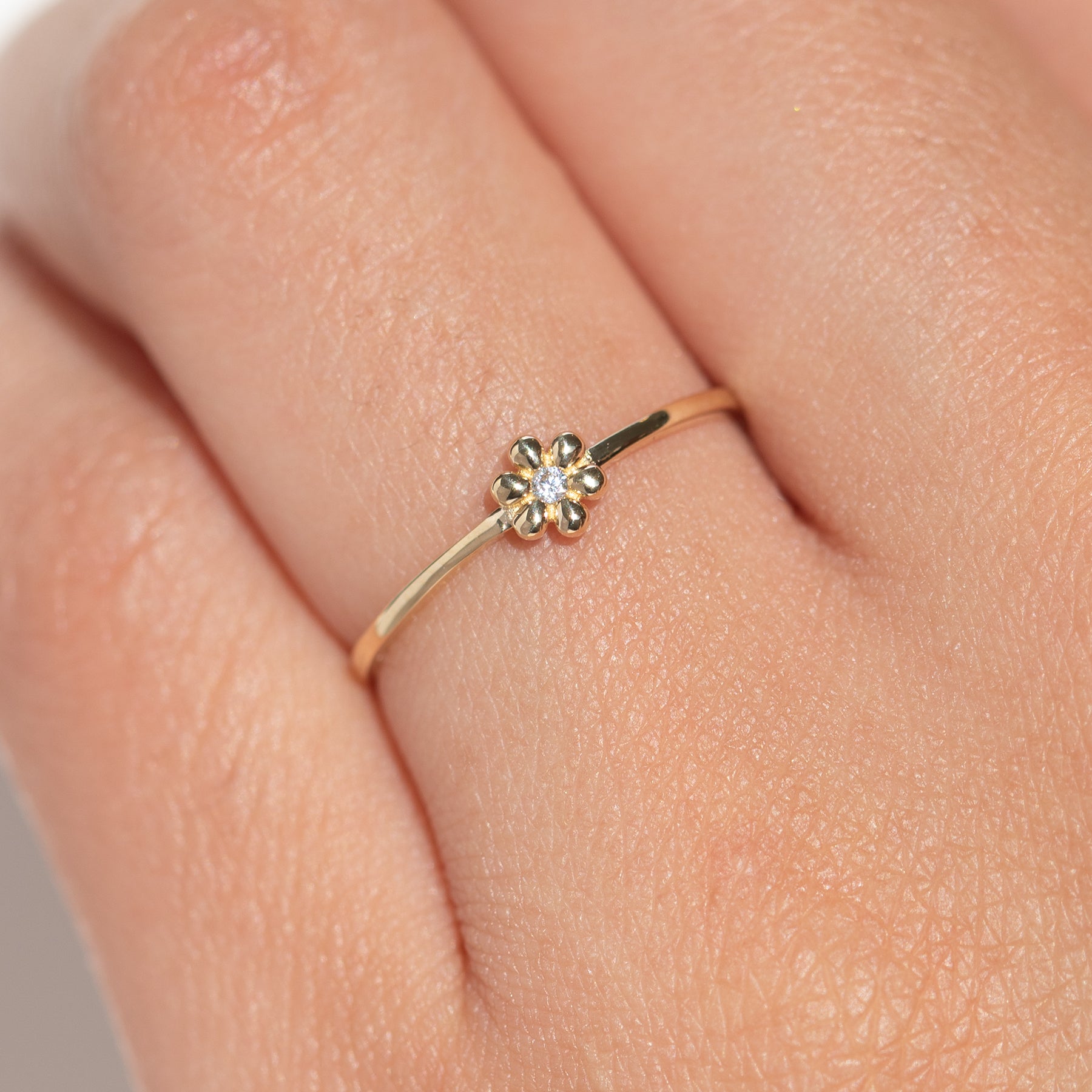 14k Solid Gold Florencia Ring