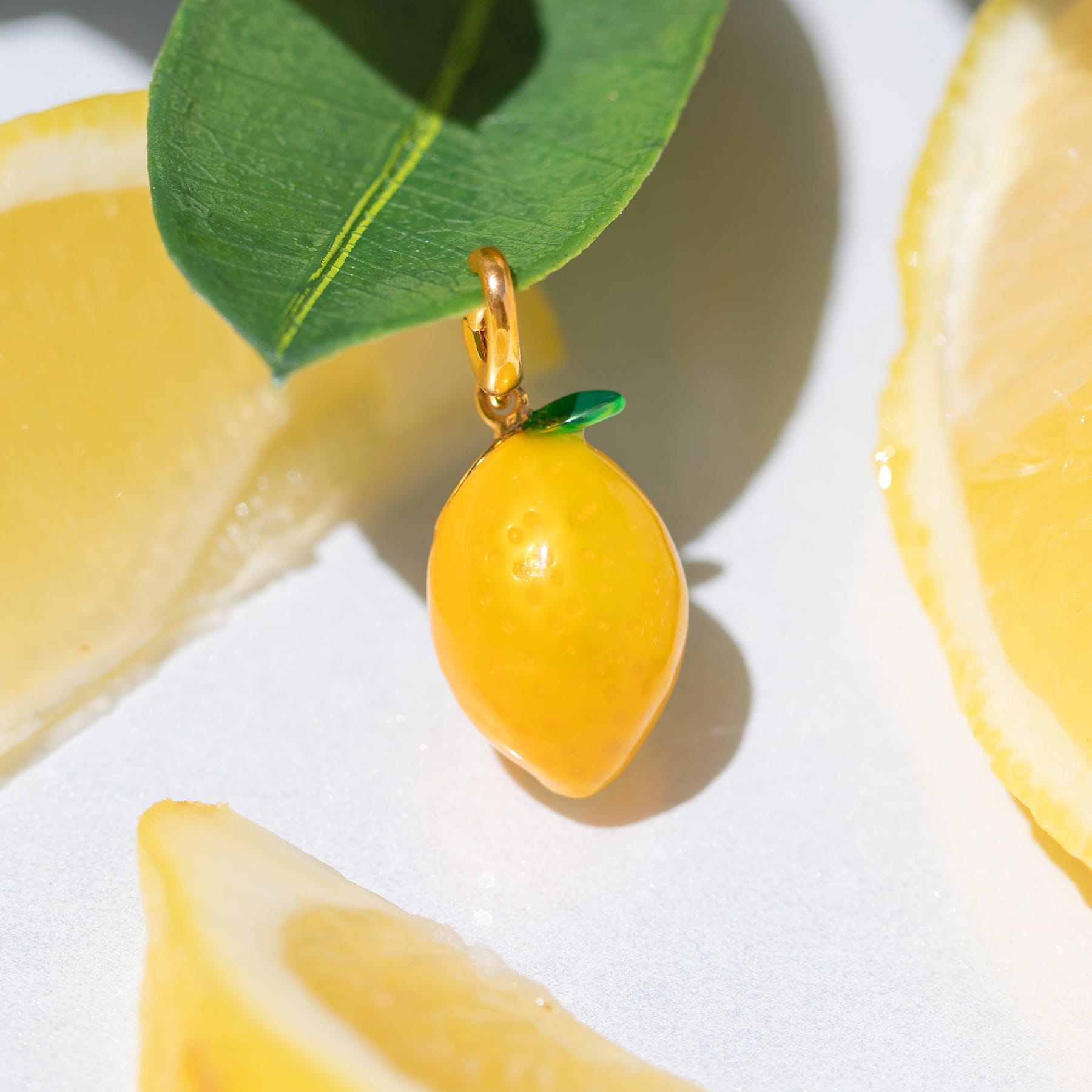 Sour Lemon Bag Charm