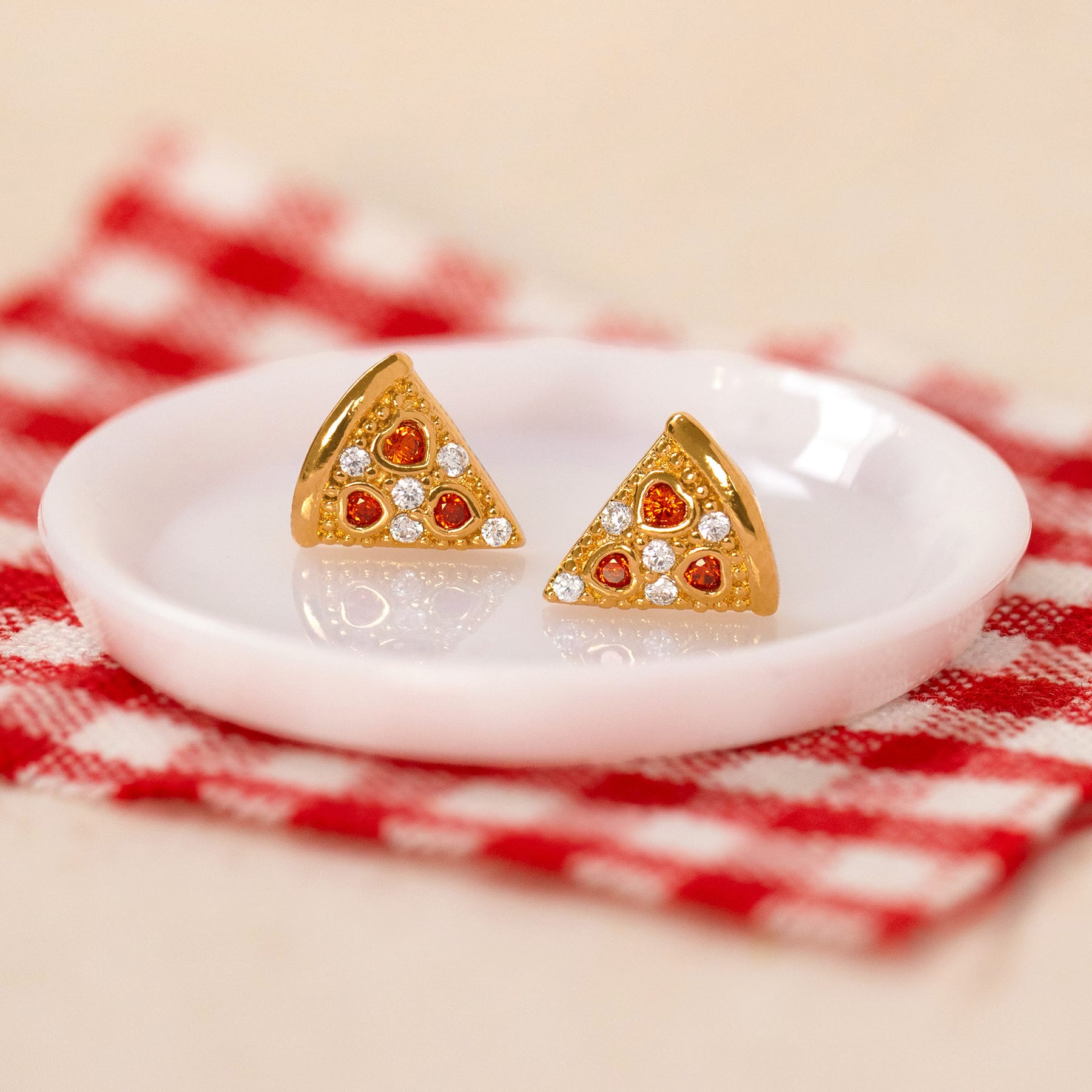 Pepperoni Pizza Studs
