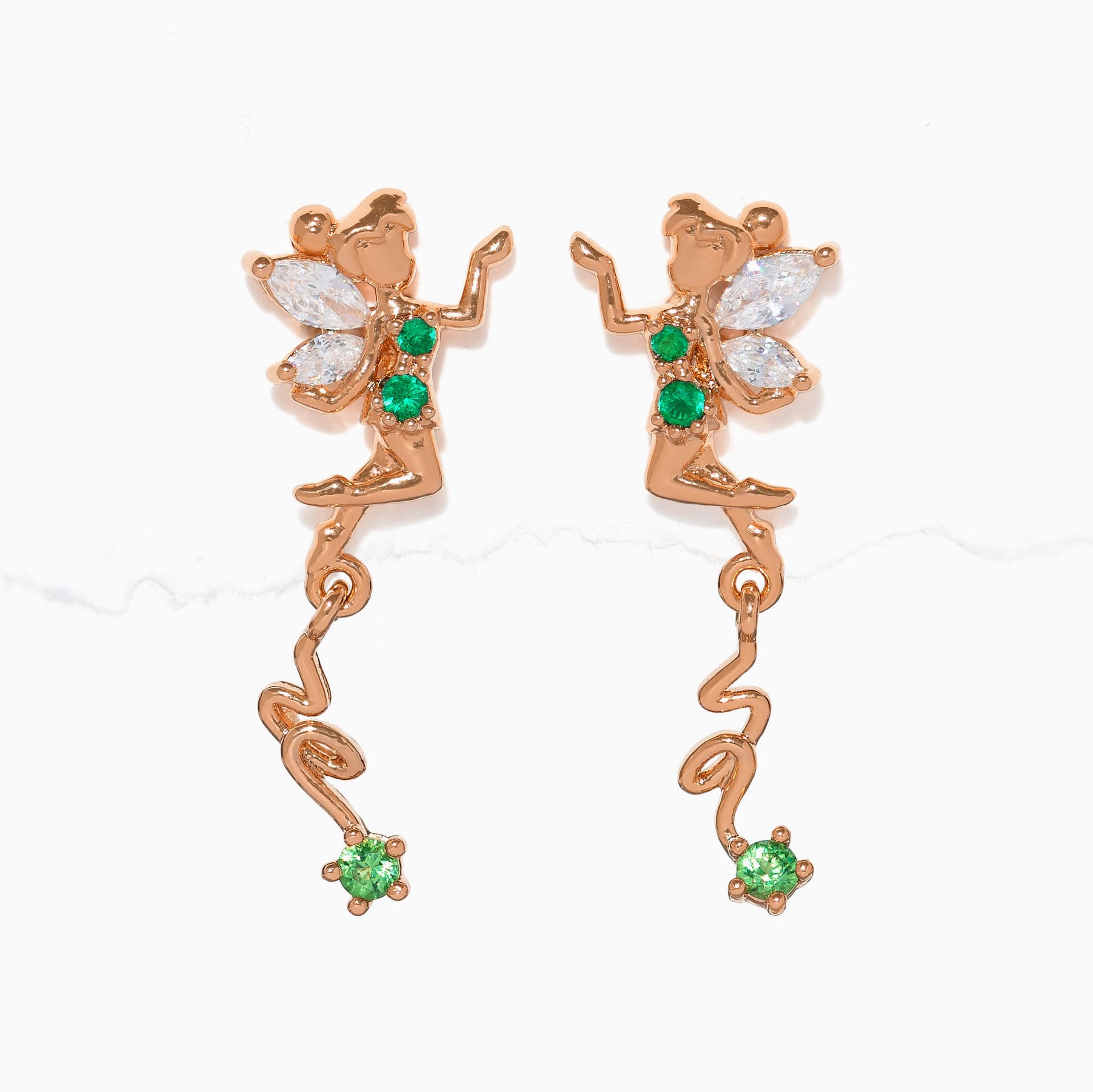 Disney Tinker Bell Pixie Dust Earrings