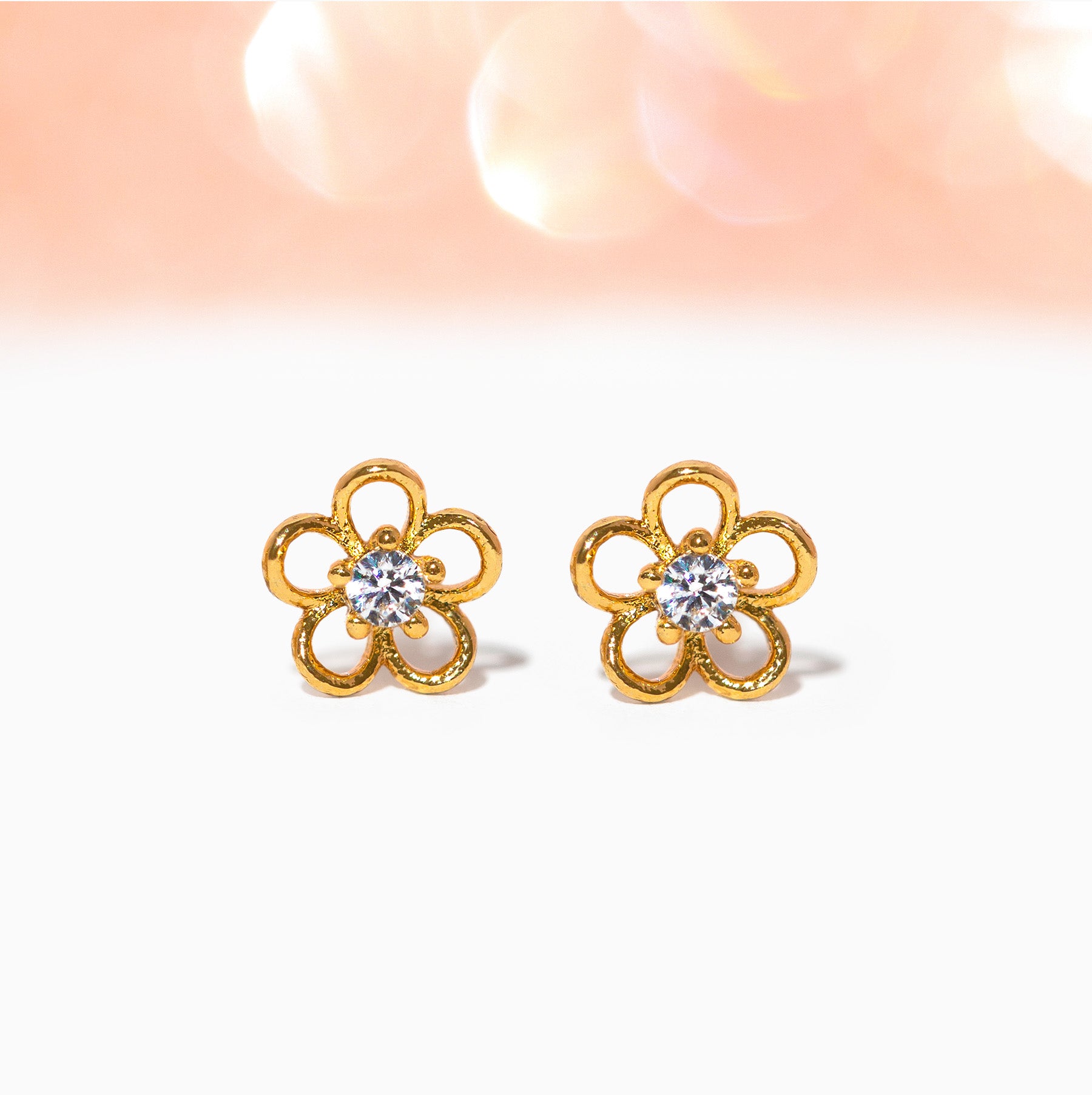 Teeny Tiny Flower Studs