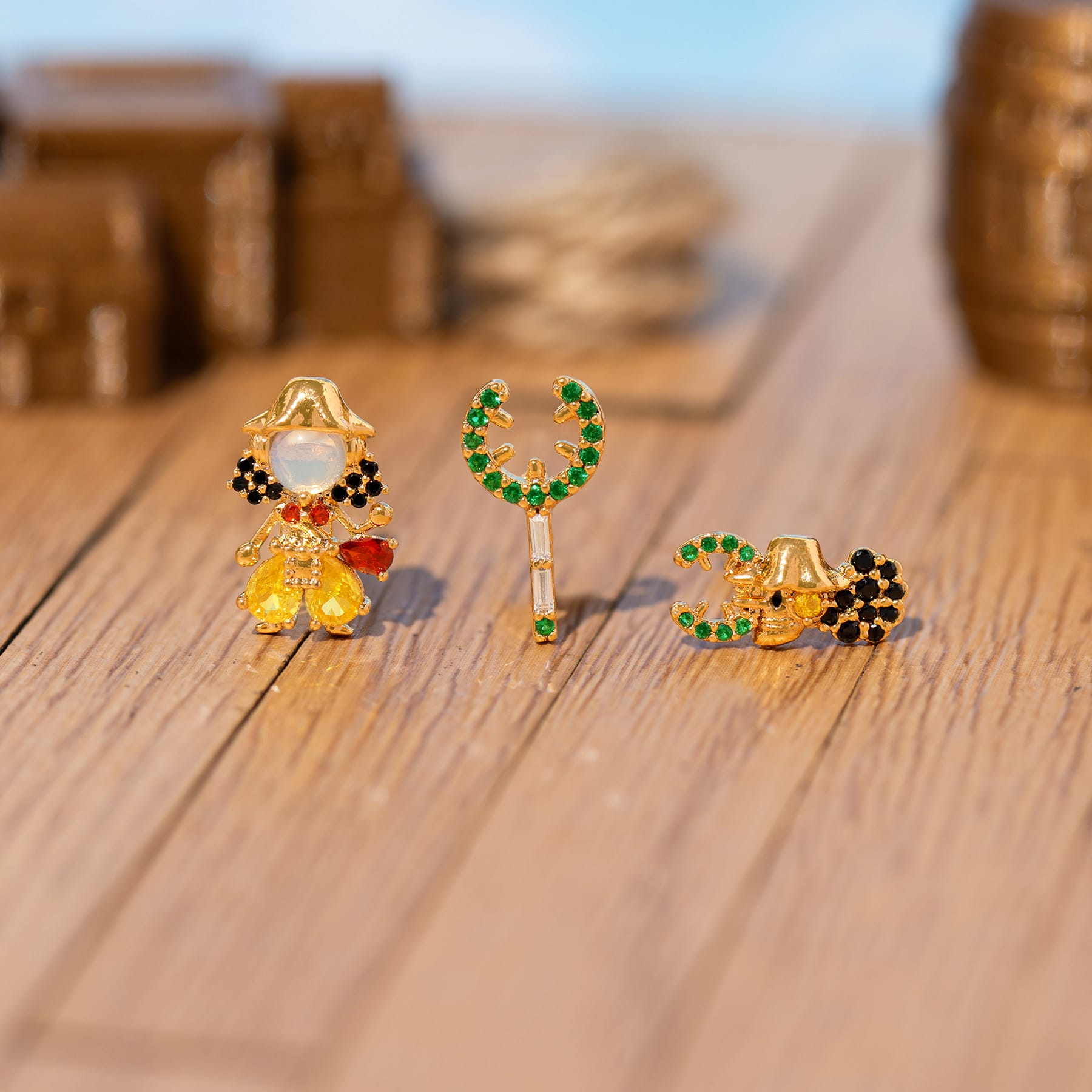 One Piece Usopp Earring Set
