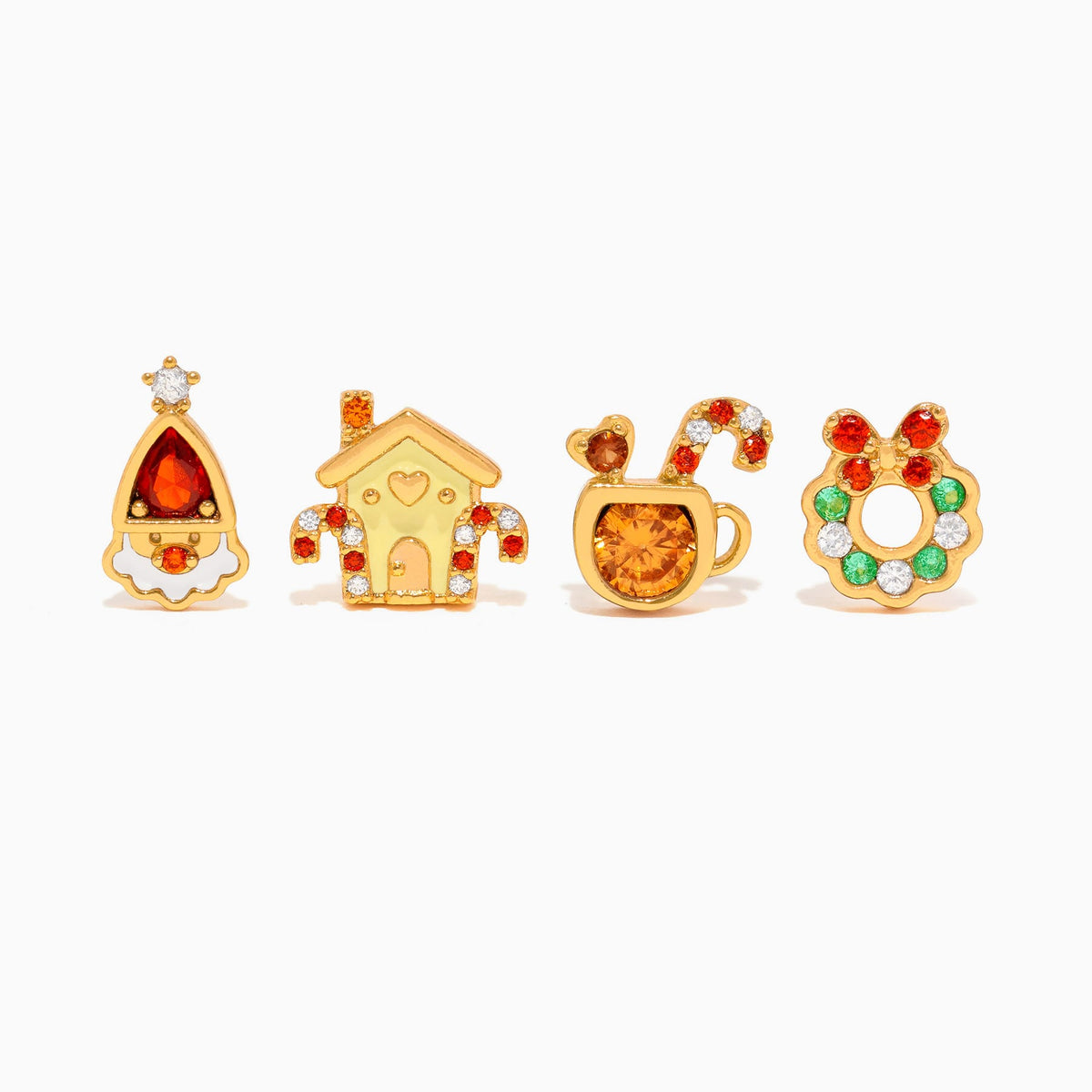 Merry Little Christmas Stud Set