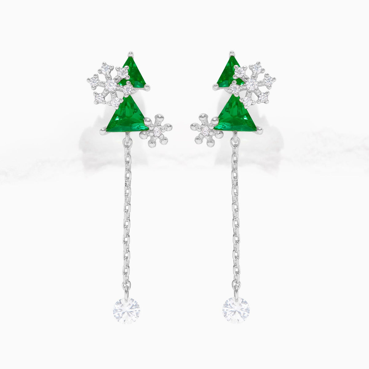 Oh Christmas Tree Dangle Earrings
