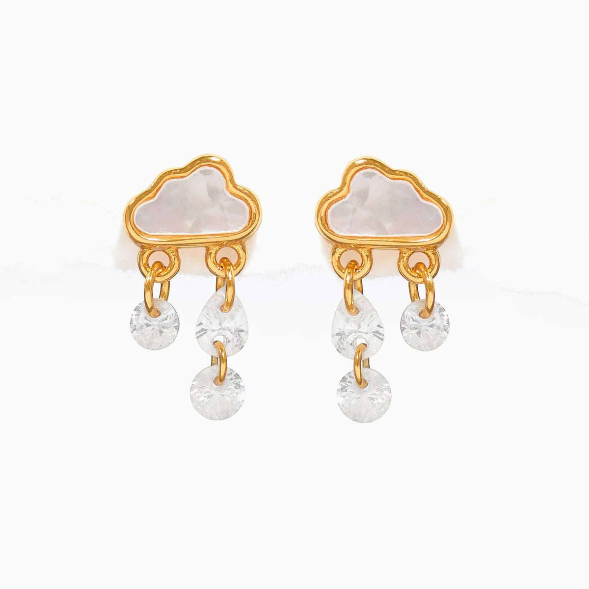 Head in the Clouds Mini Dangle Earrings