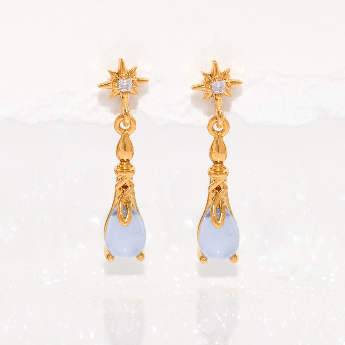 The Lord of the Rings Phial of Galadriel Earrings