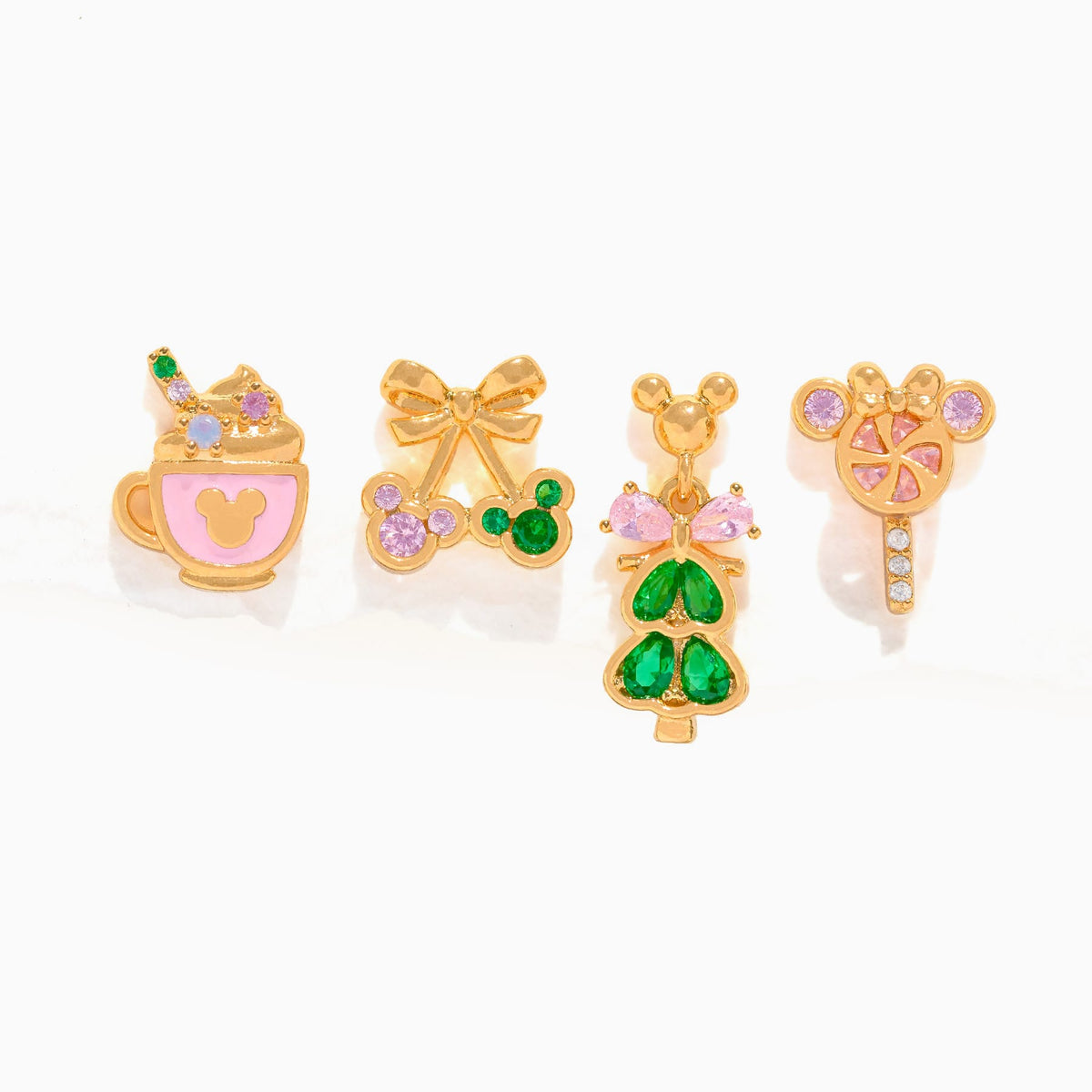 Disney Pink Wonderland Stud Set