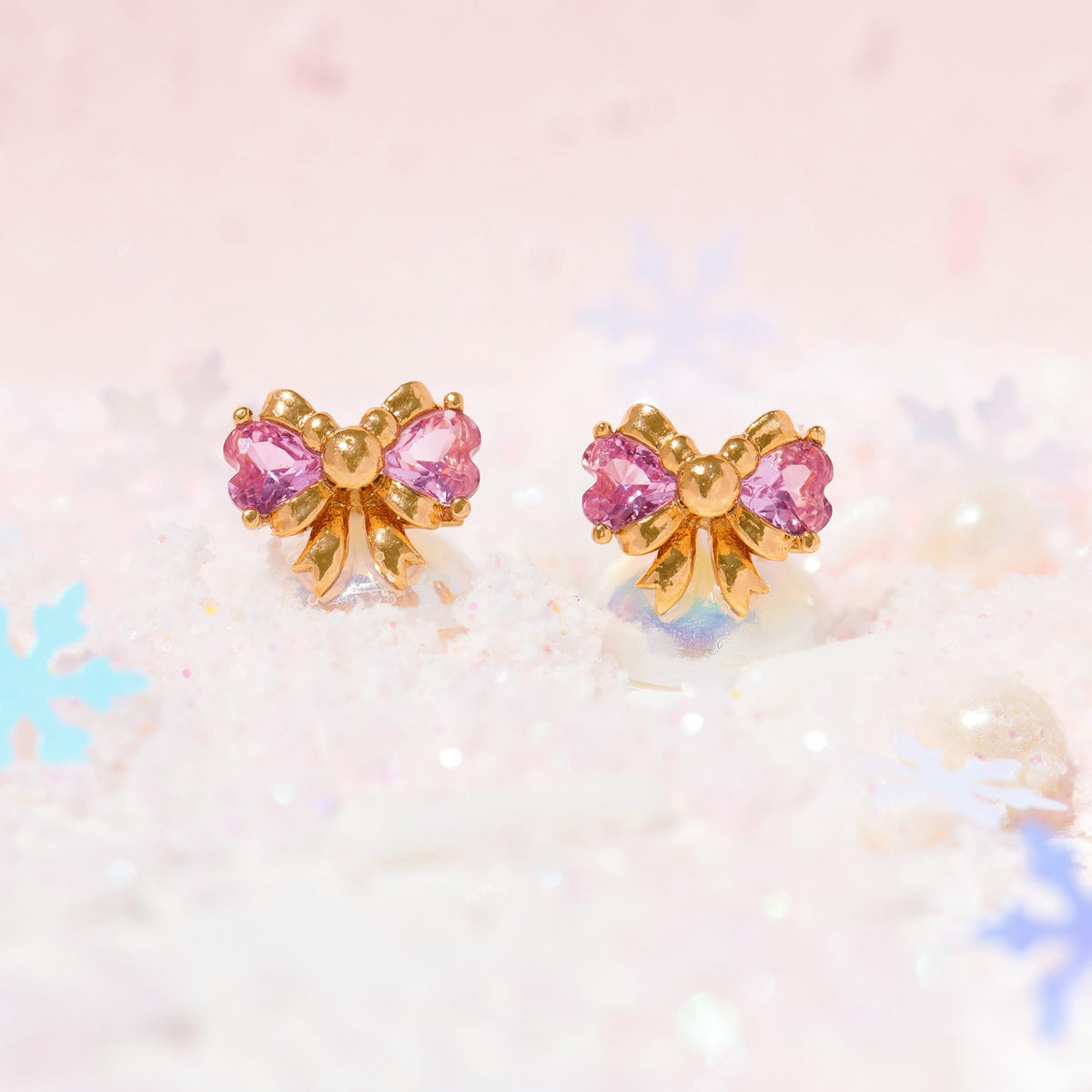 Disney Holiday Bow Studs