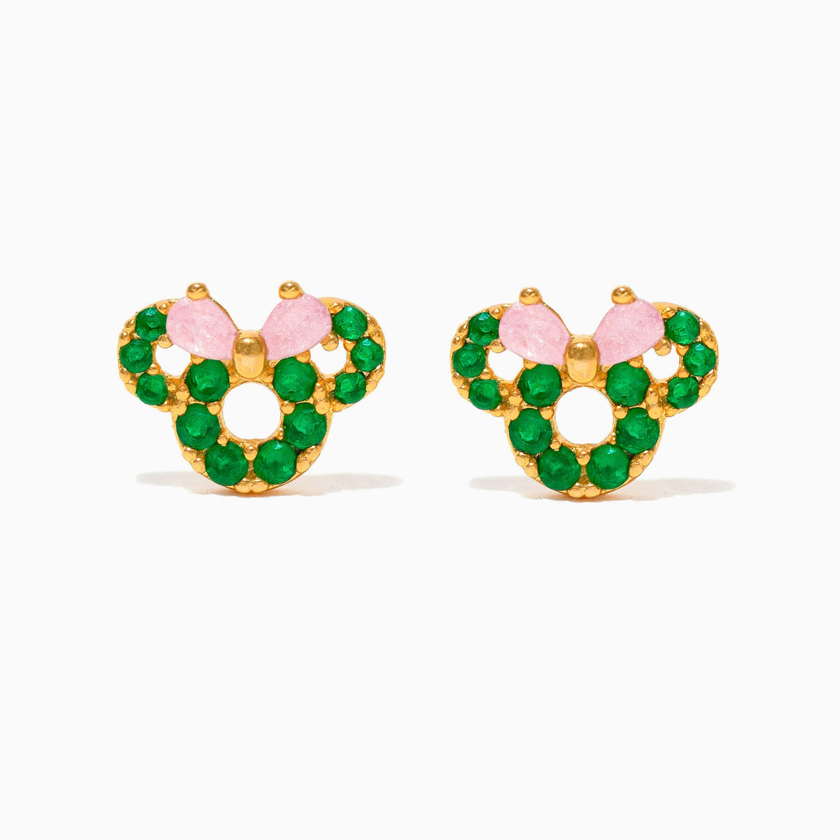 Disney Minnie’s Merry Wreath Studs