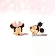 Disney Mickey Mouse & Minnie Mouse Studs