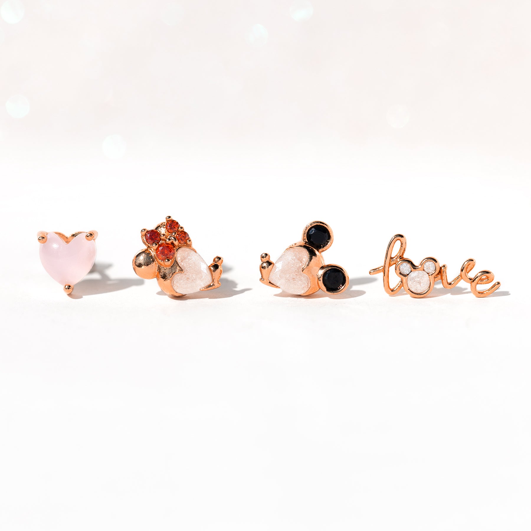 Disney Forever Love Earring Set