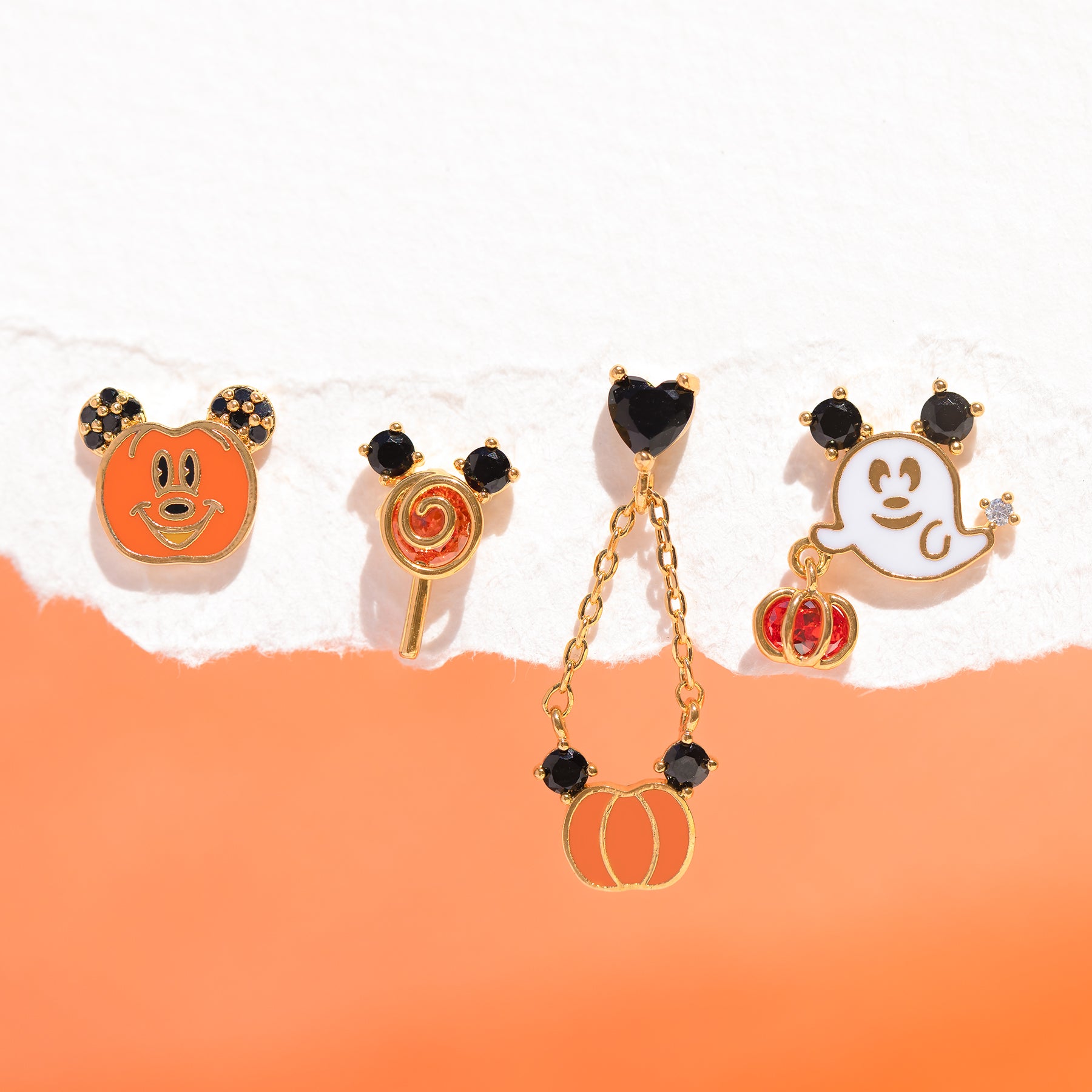 Disney Pumpkin Patch Earring Set
