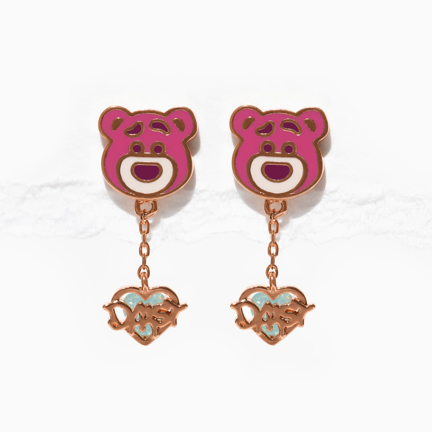 Pixar Toy Story Lotso Dangle Earrings