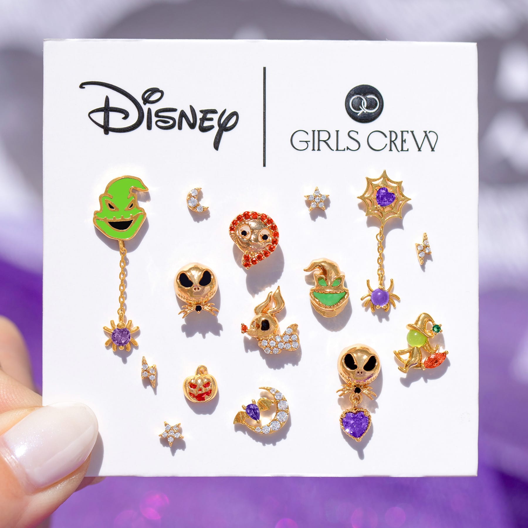 Disney Jack Skellington Dangle Earrings