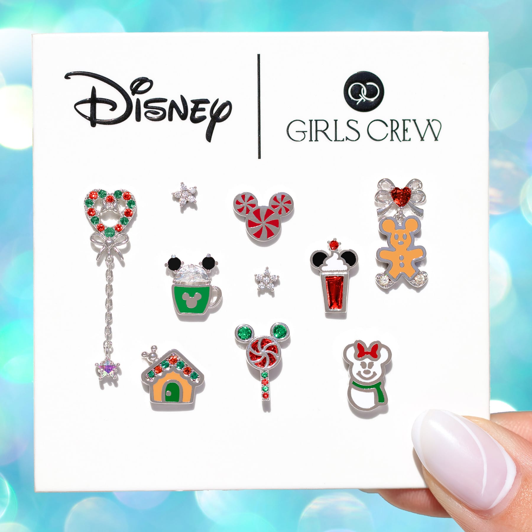 Disney Deck the Halls Dangle Earrings