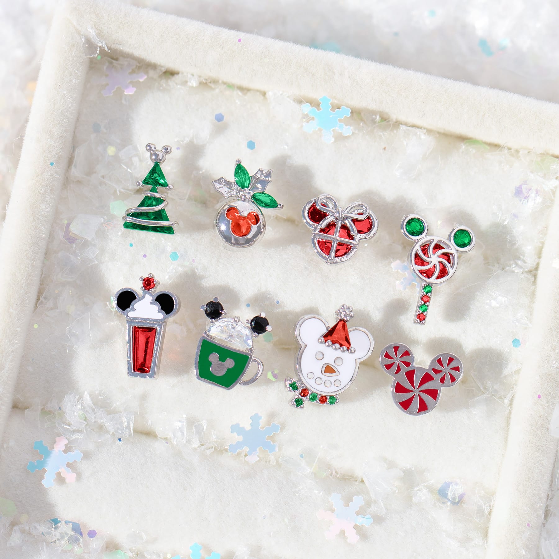 Disney Mickey's Merry Munchies Earring Set