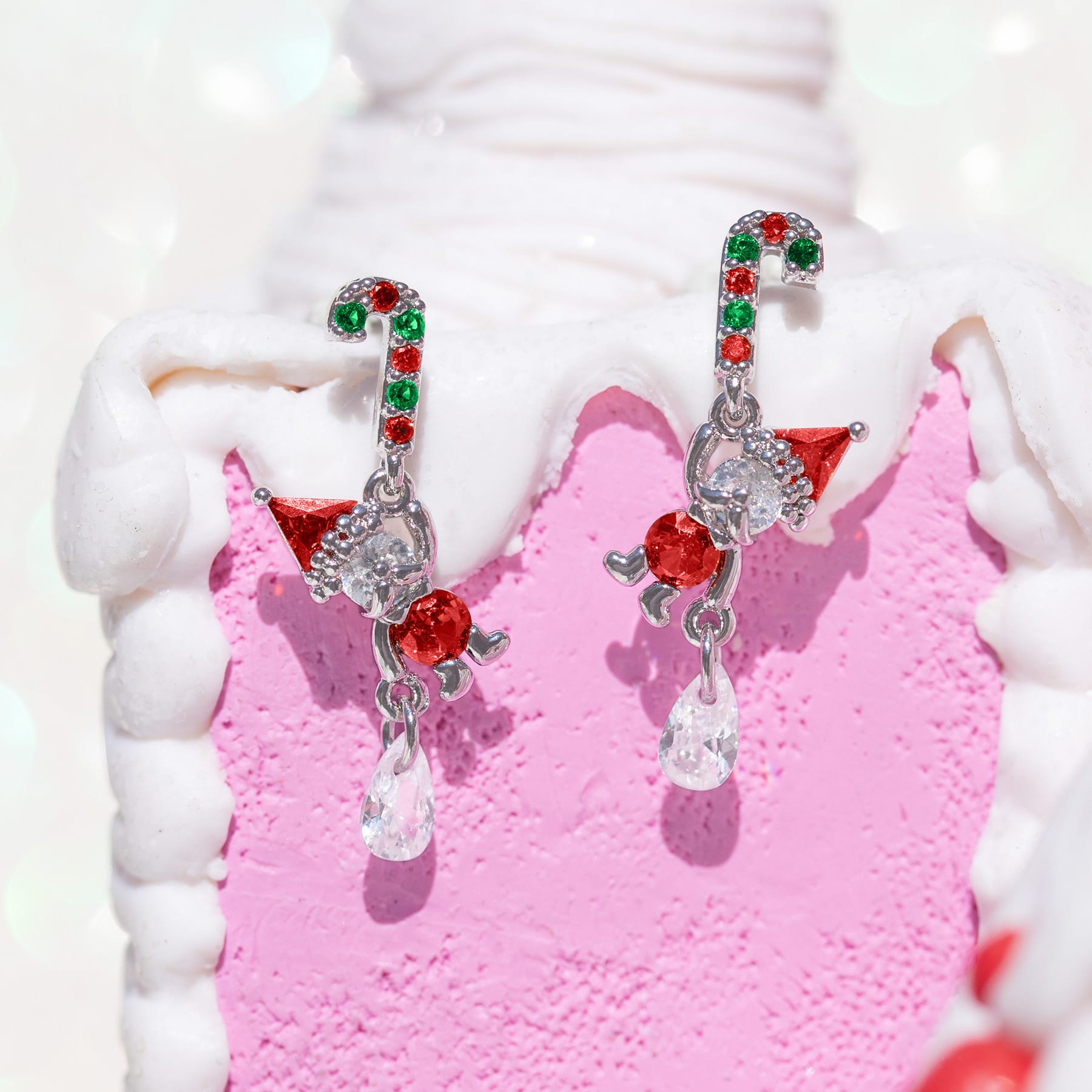 Down The Chimney Dangle Earrings