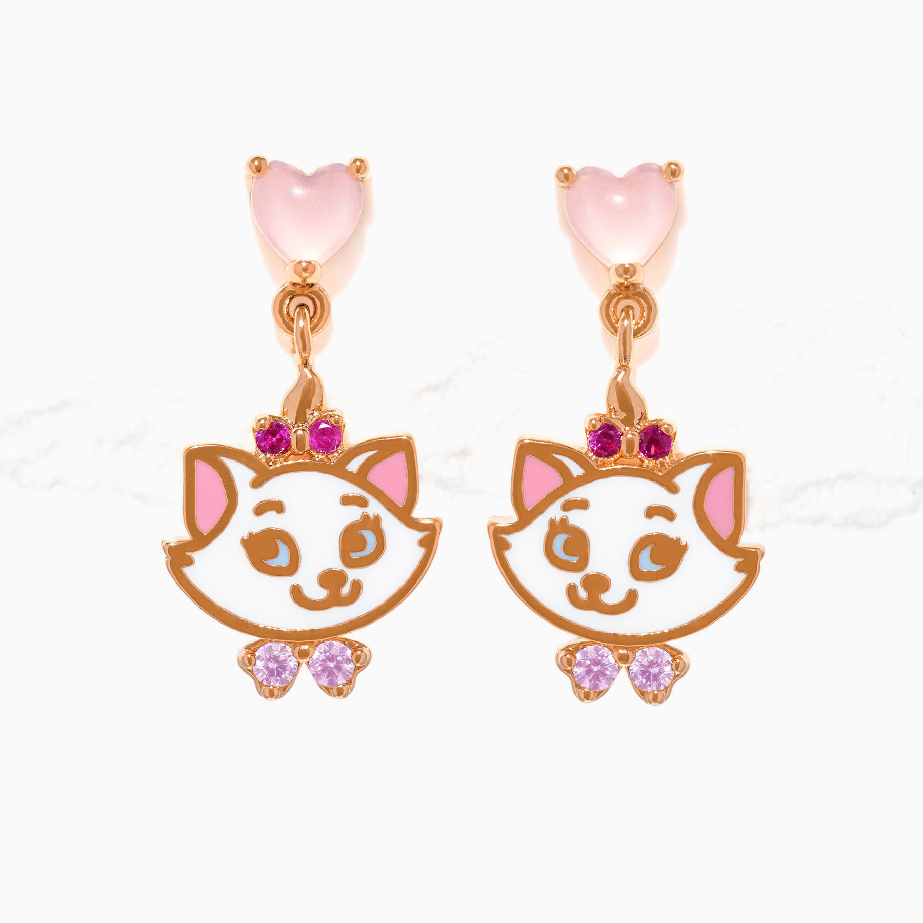 Disney The Aristocats Marie Dangle Earrings
