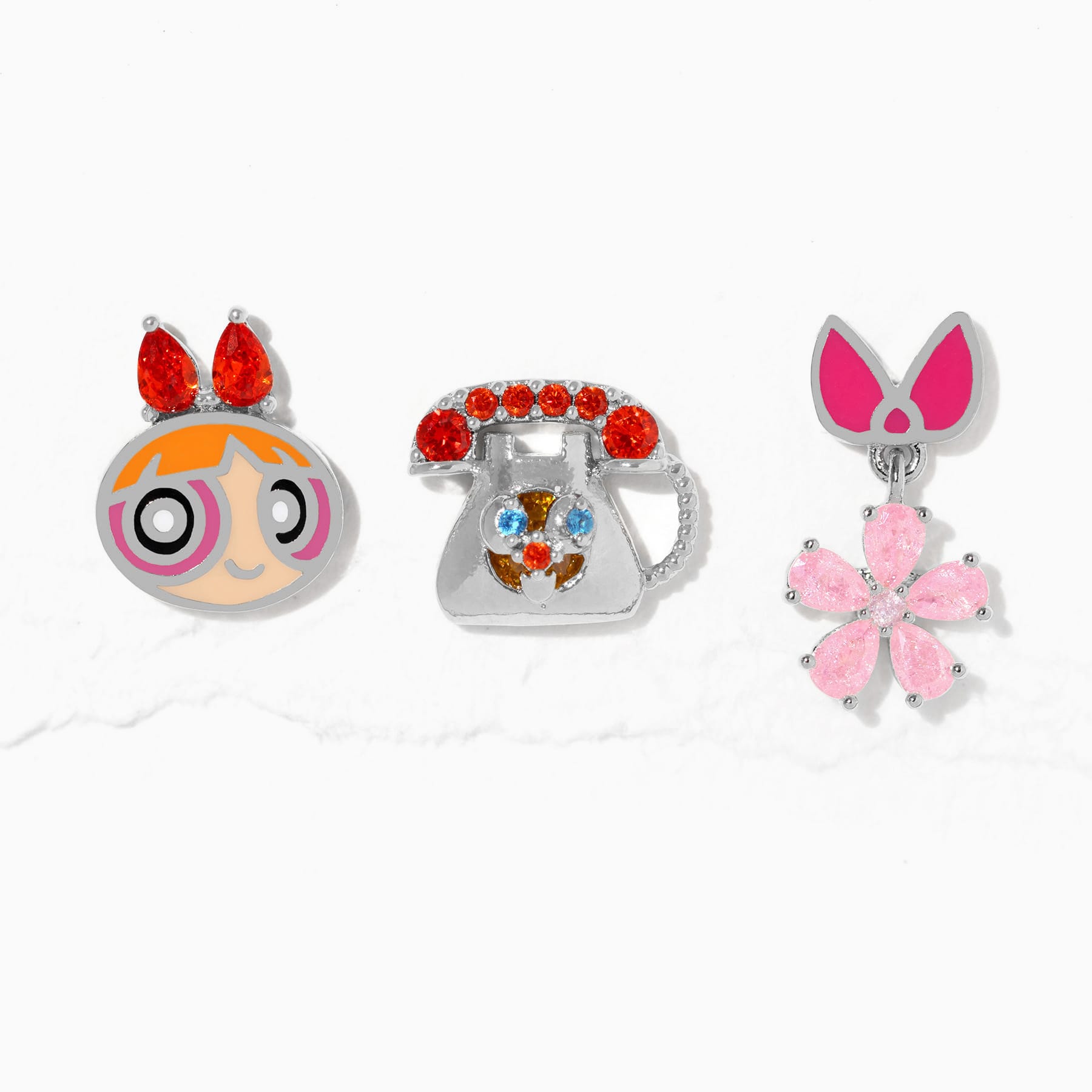 The Powerpuff Girls Blossom Stud Set