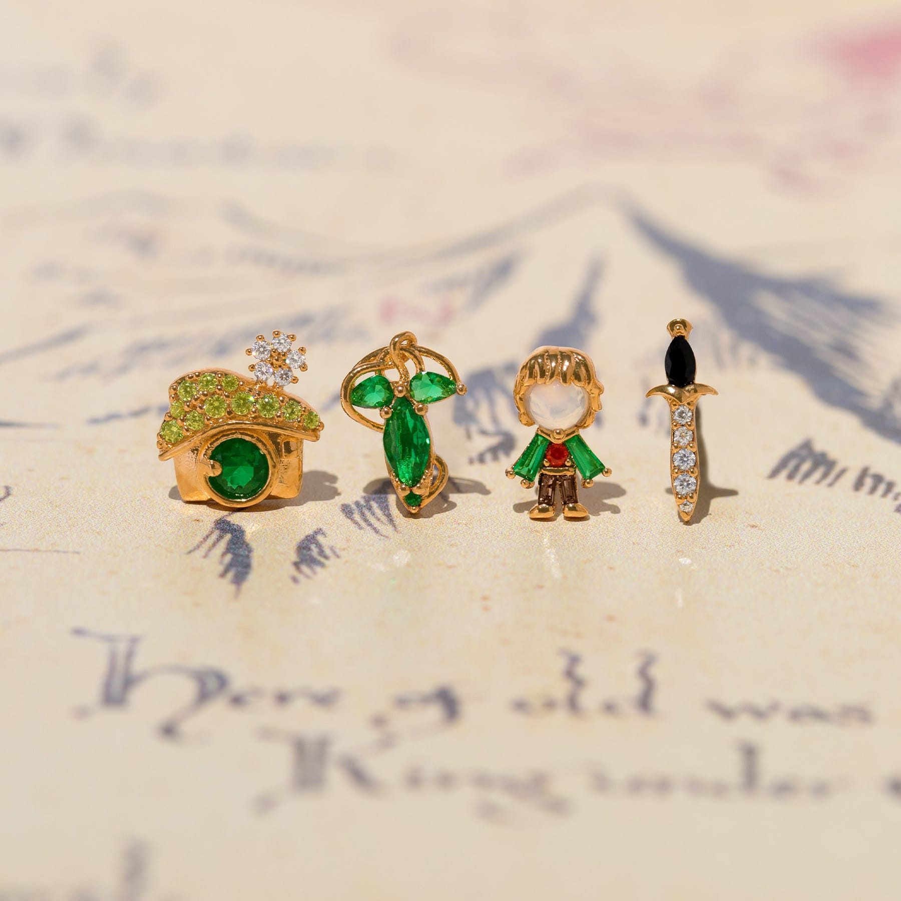 The Lord of the Rings Frodo Earring Set