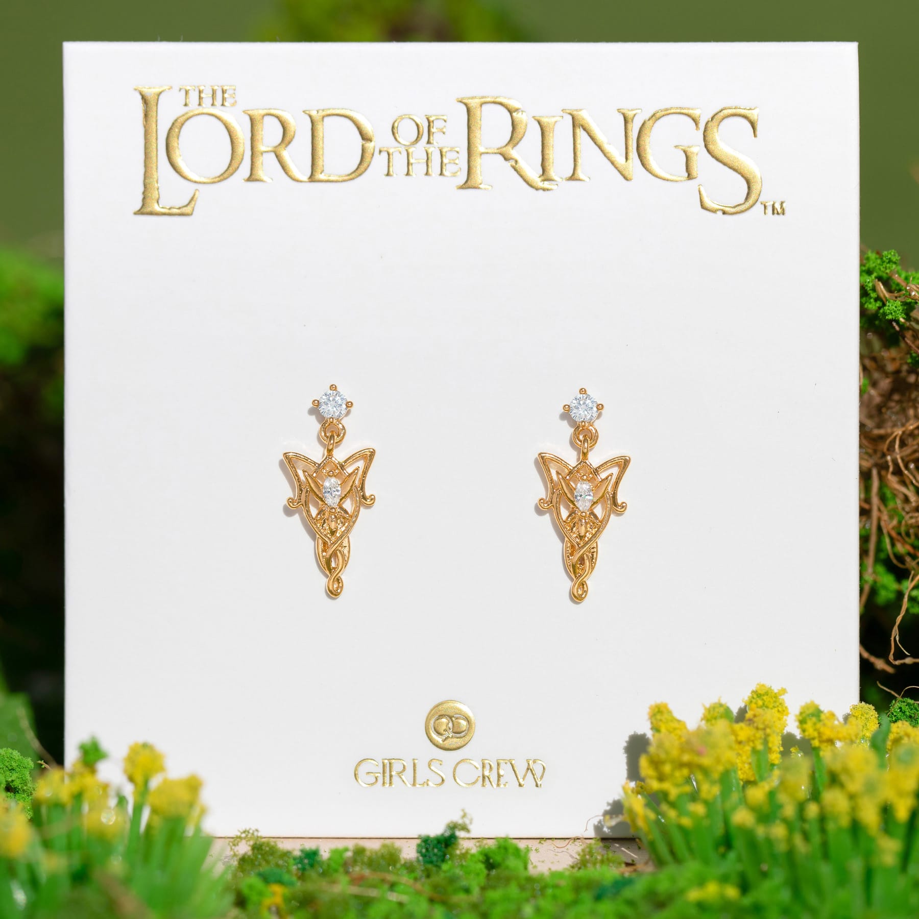 The Lord of the Rings Elven Dangle Earrings