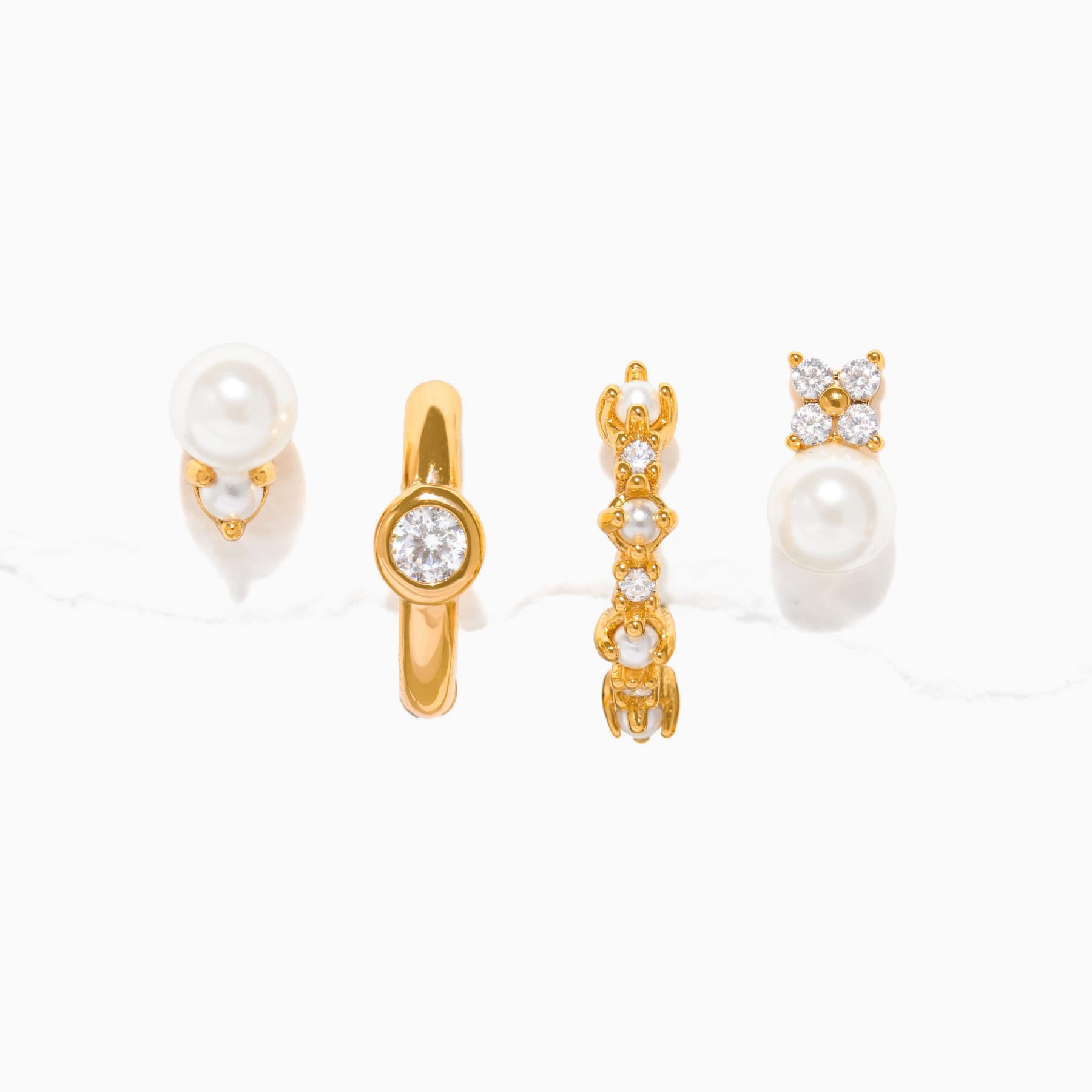 Cozumel Pearl Earring Set