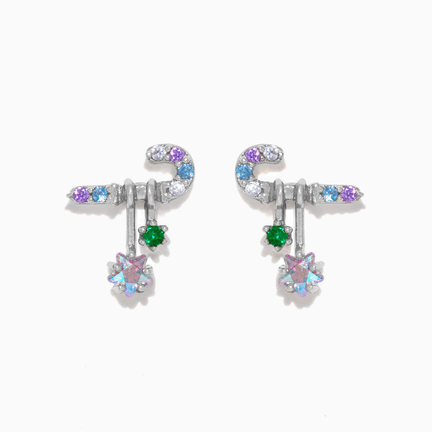 Candy Cane Studs