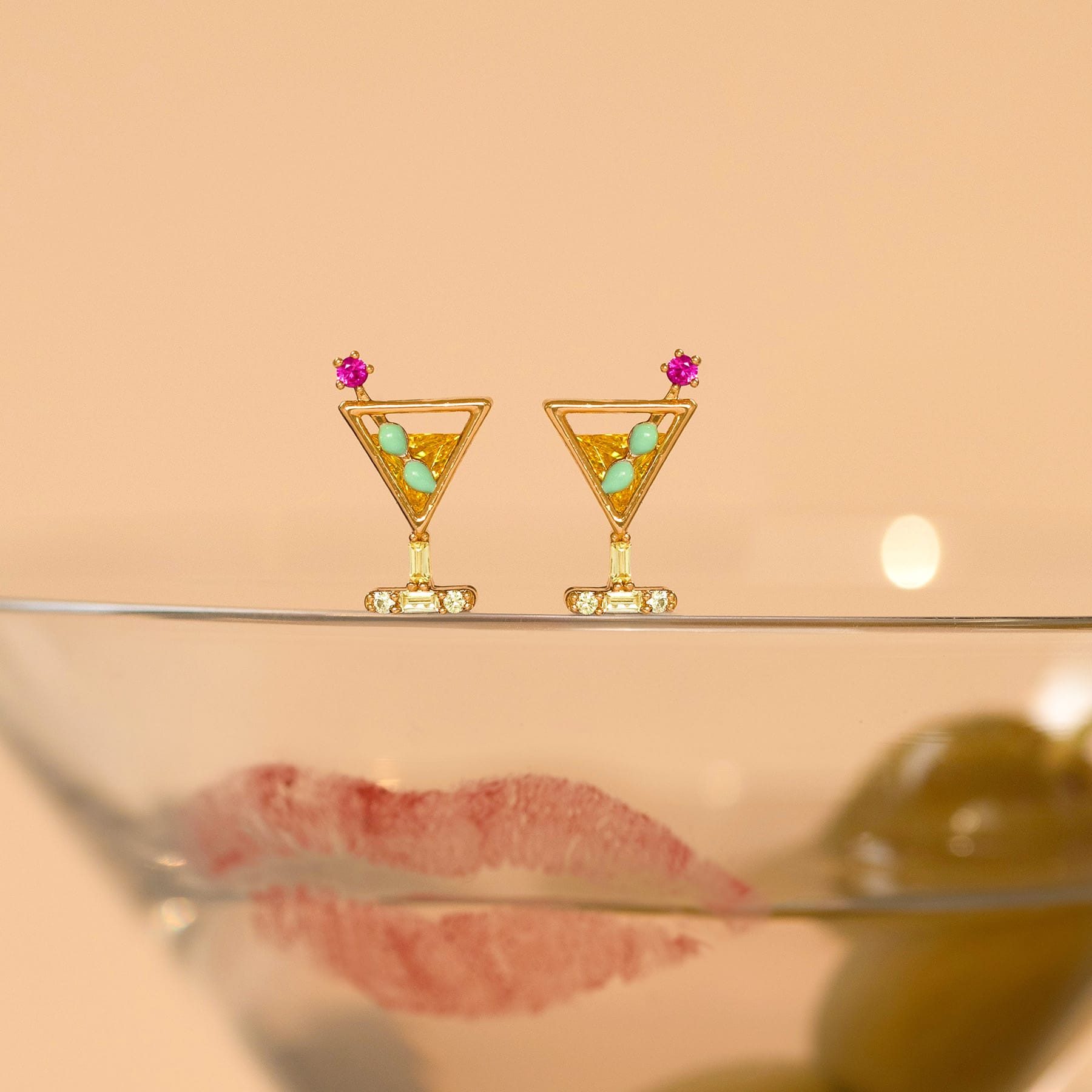 Dirty Martini Studs