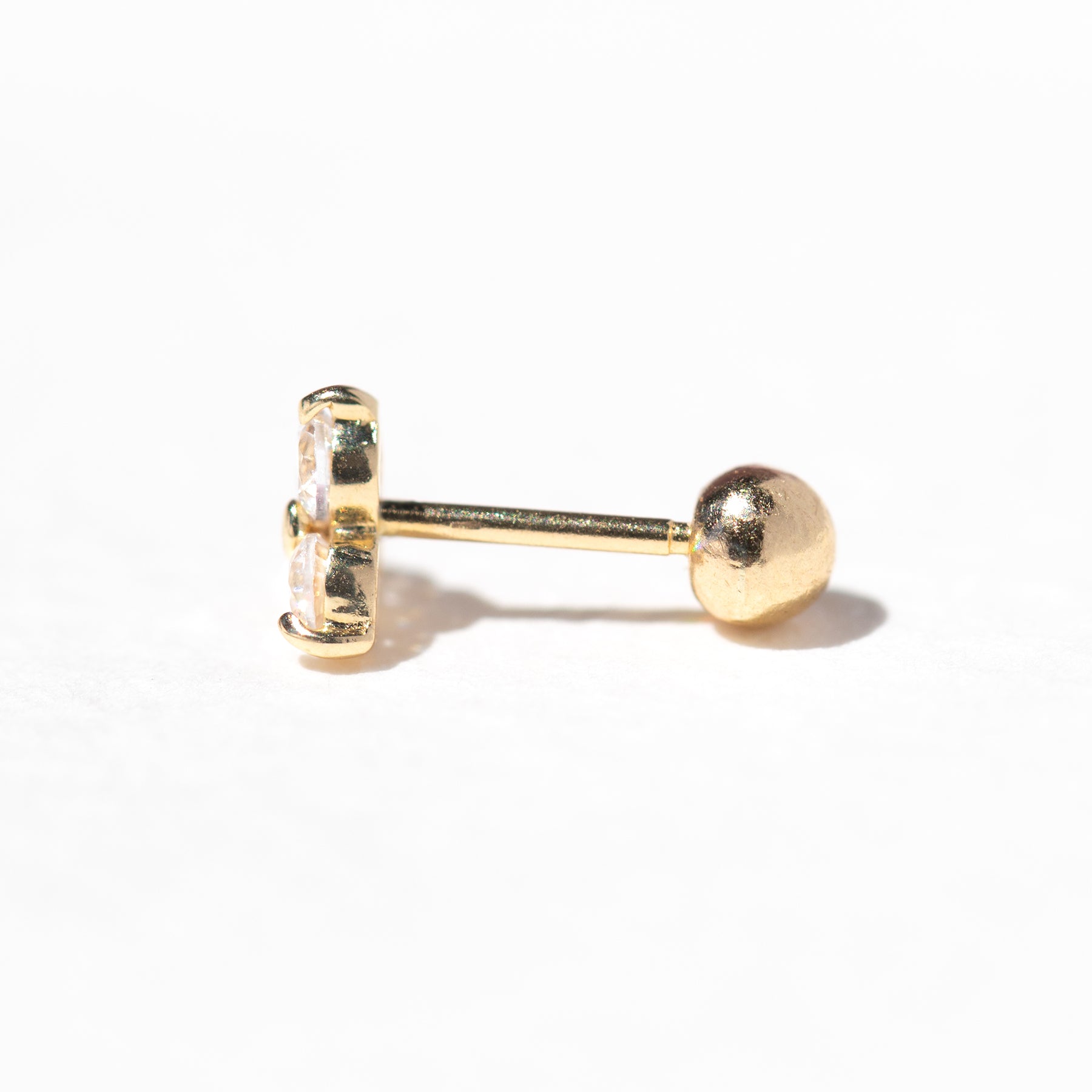 10k Solid Gold Baby Blossom Stud