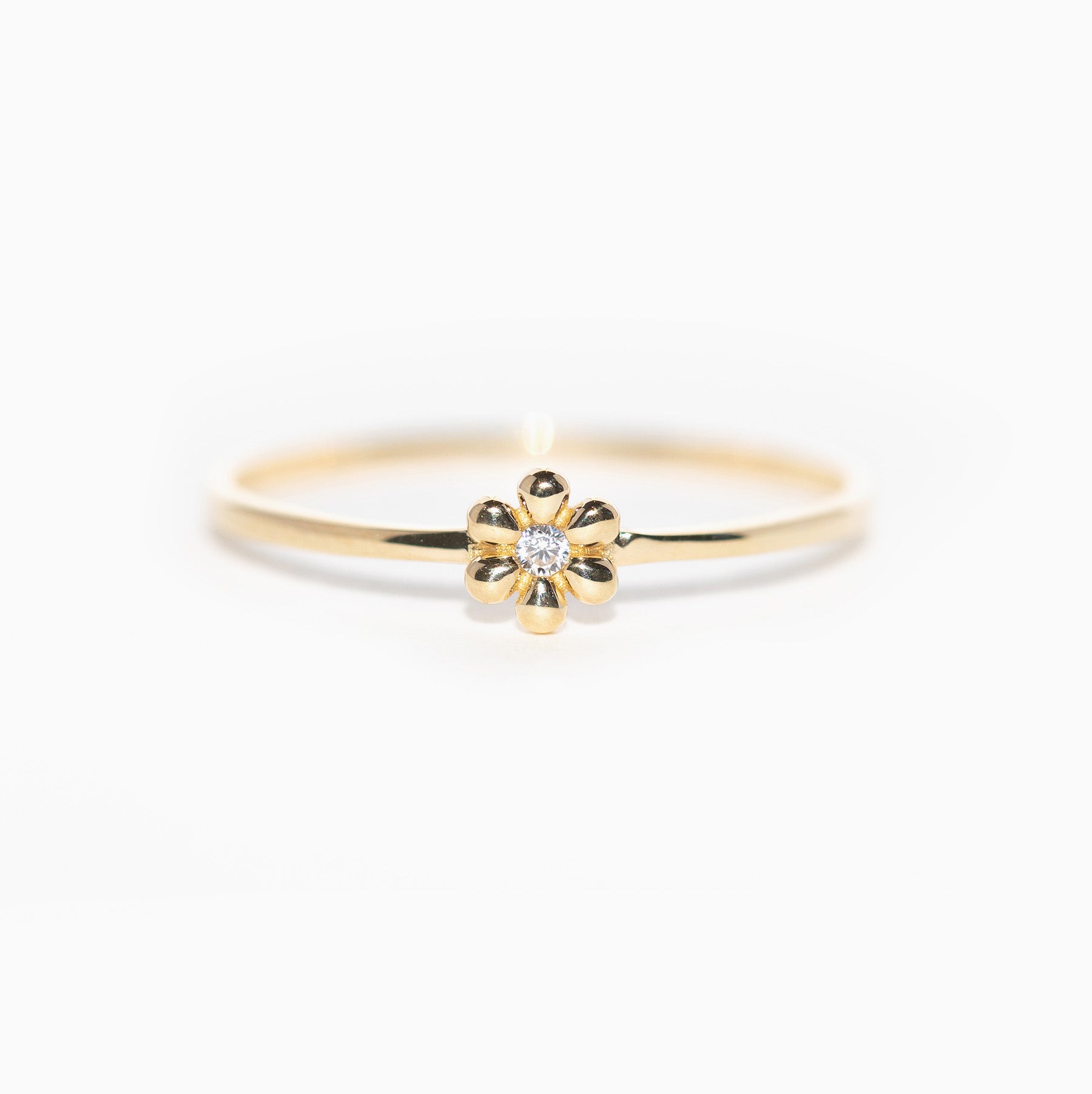 14k Solid Gold Florencia Ring