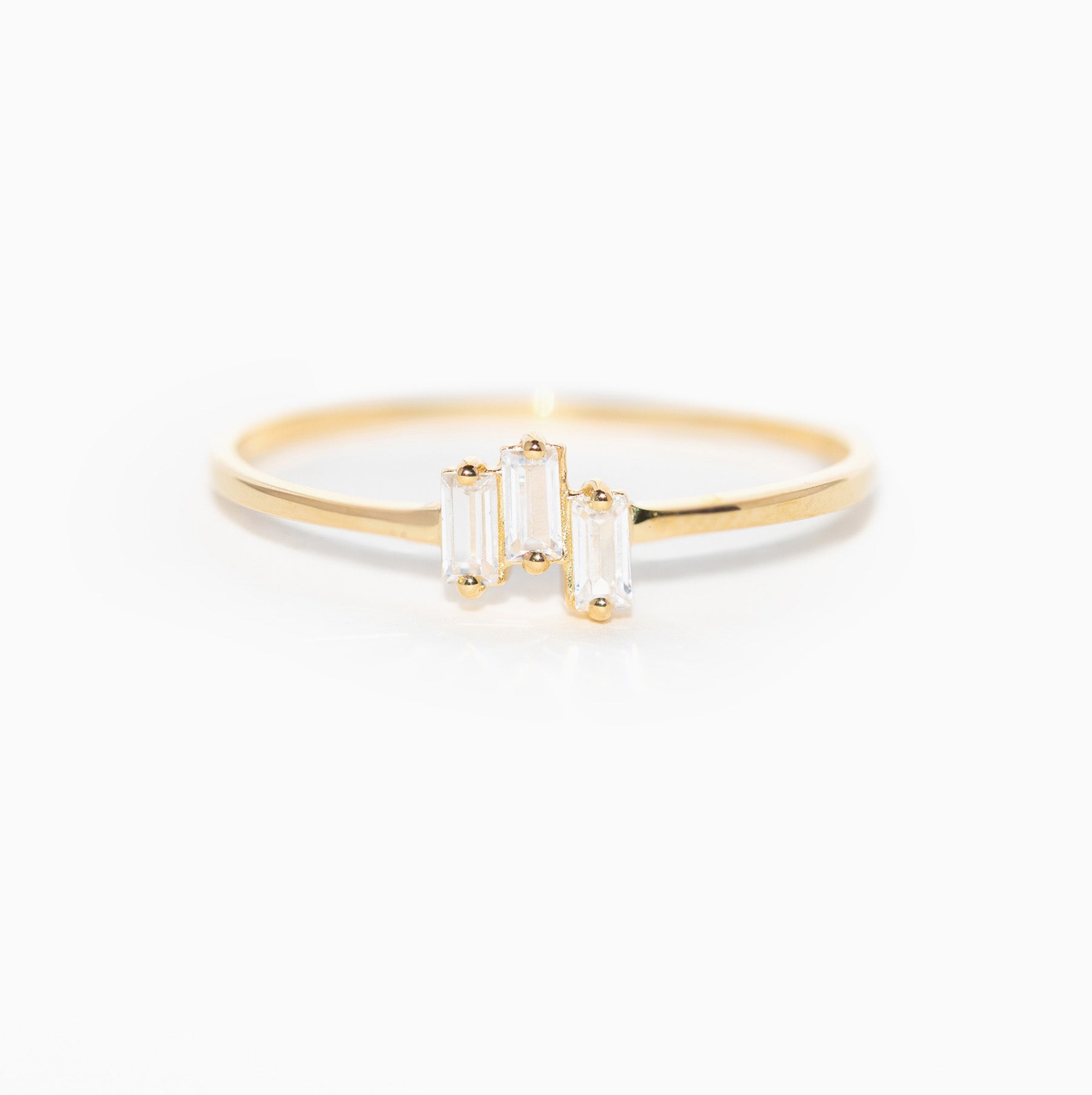 14k Solid Gold Society Ring