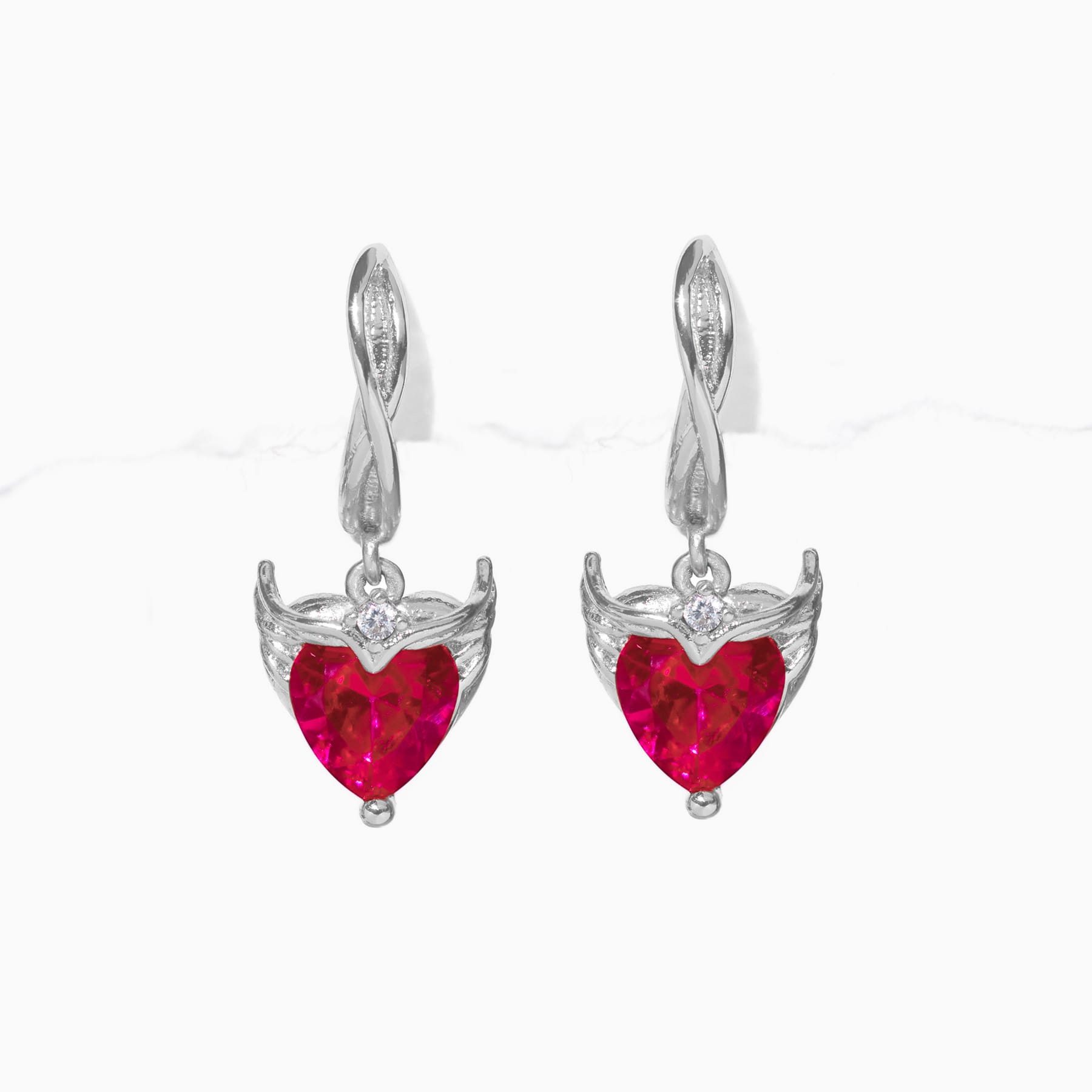 Marvel's Scarlet Witch Heartspell Hoops
