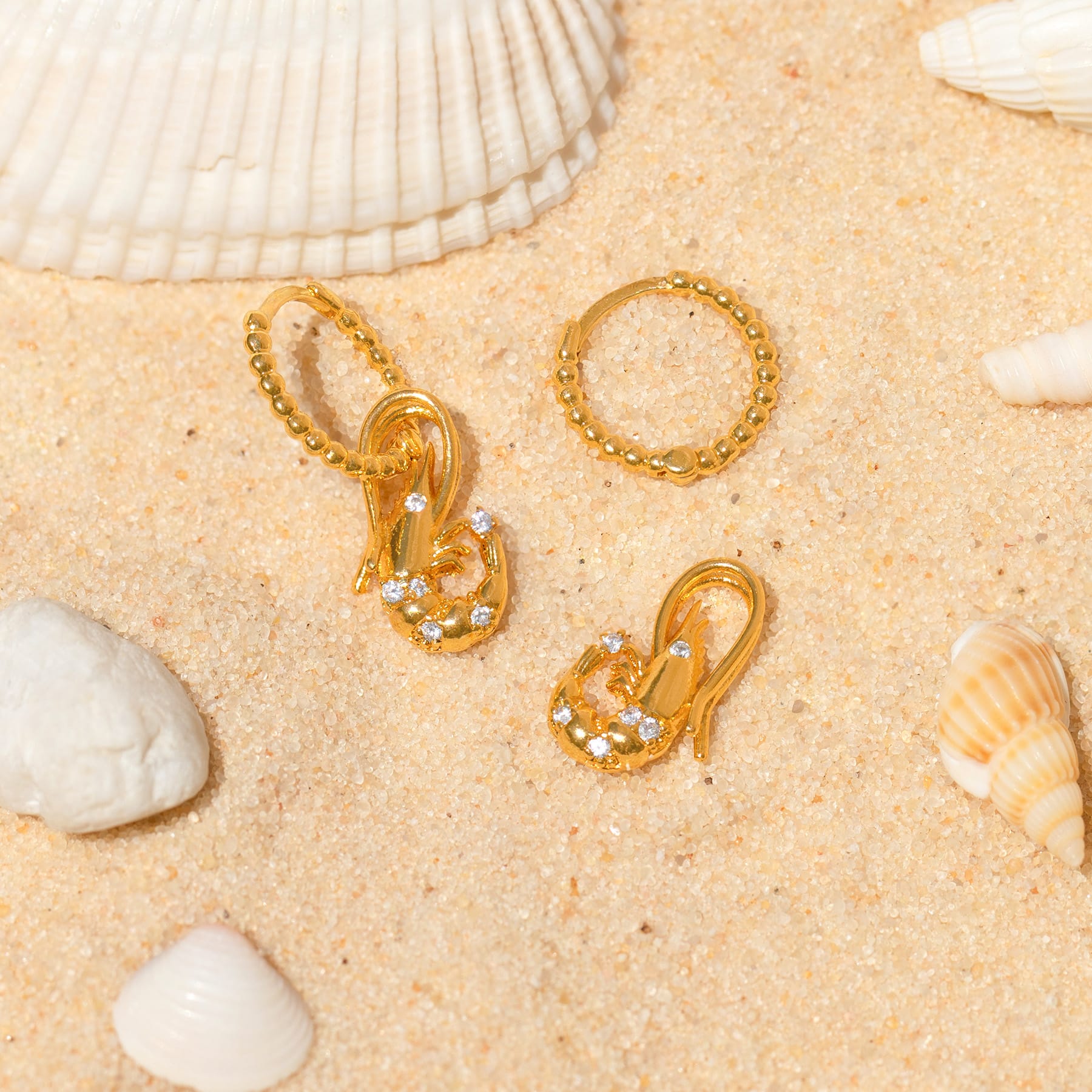Shrimp Basket Detachable Hoops