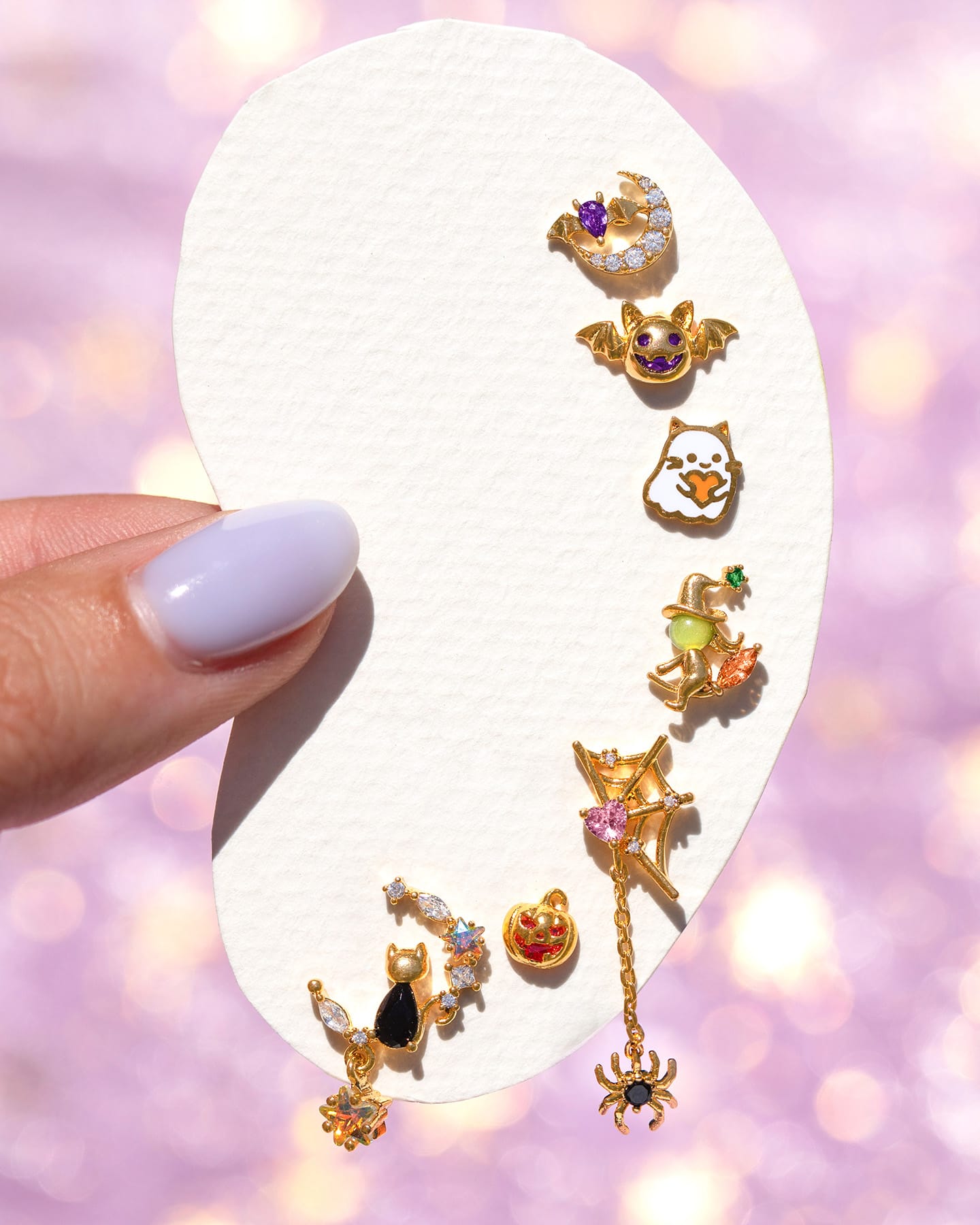 Enchanted Web Dangle Earrings