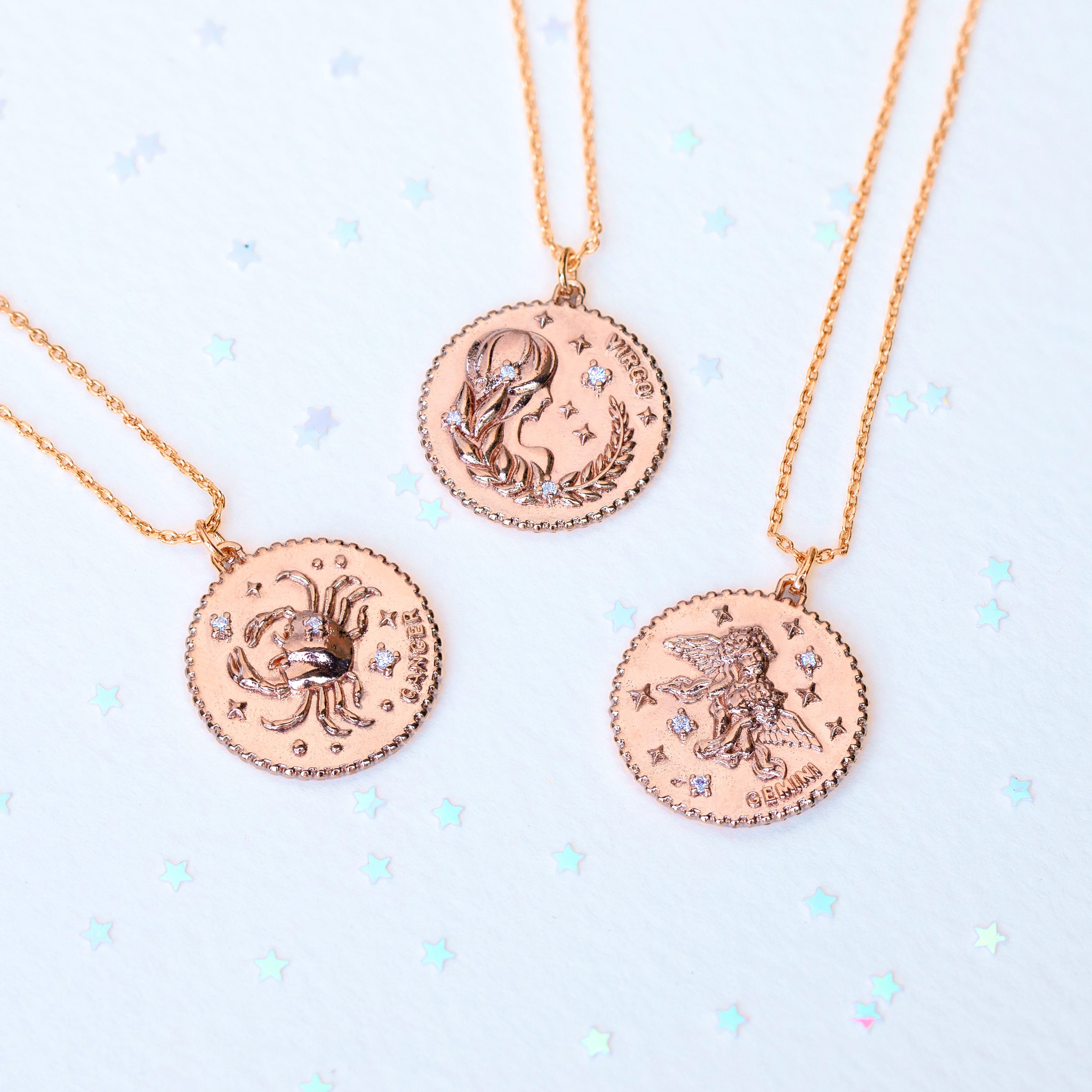 Zodiac Pendant Necklace