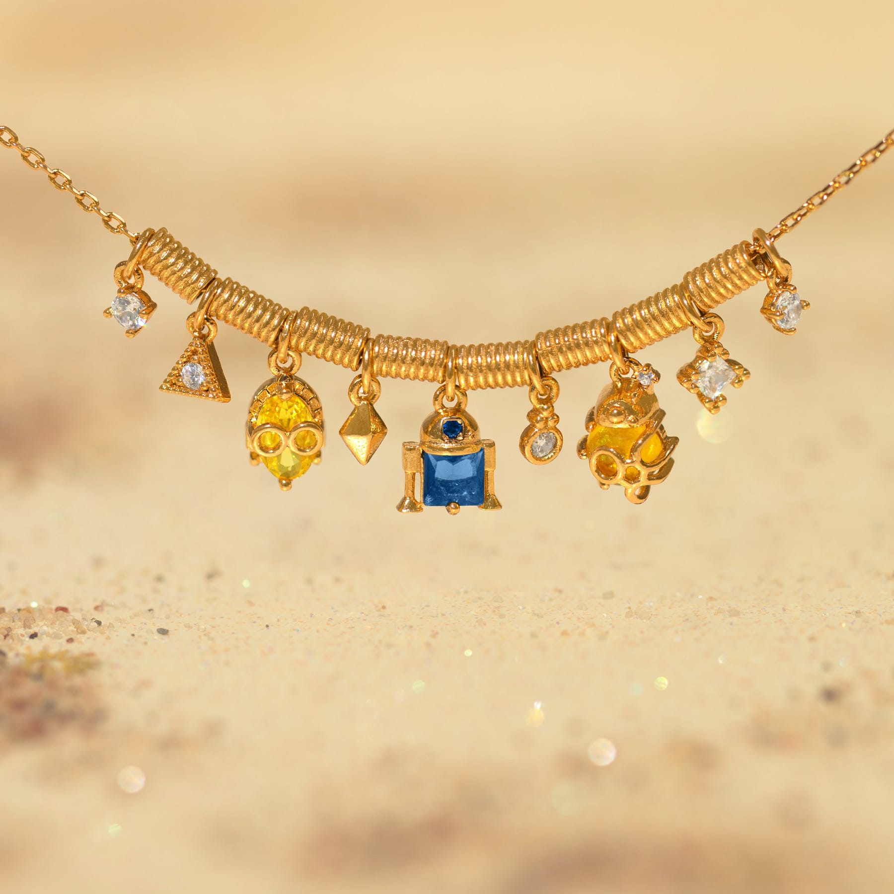 Star Wars™ Droids Charm Necklace