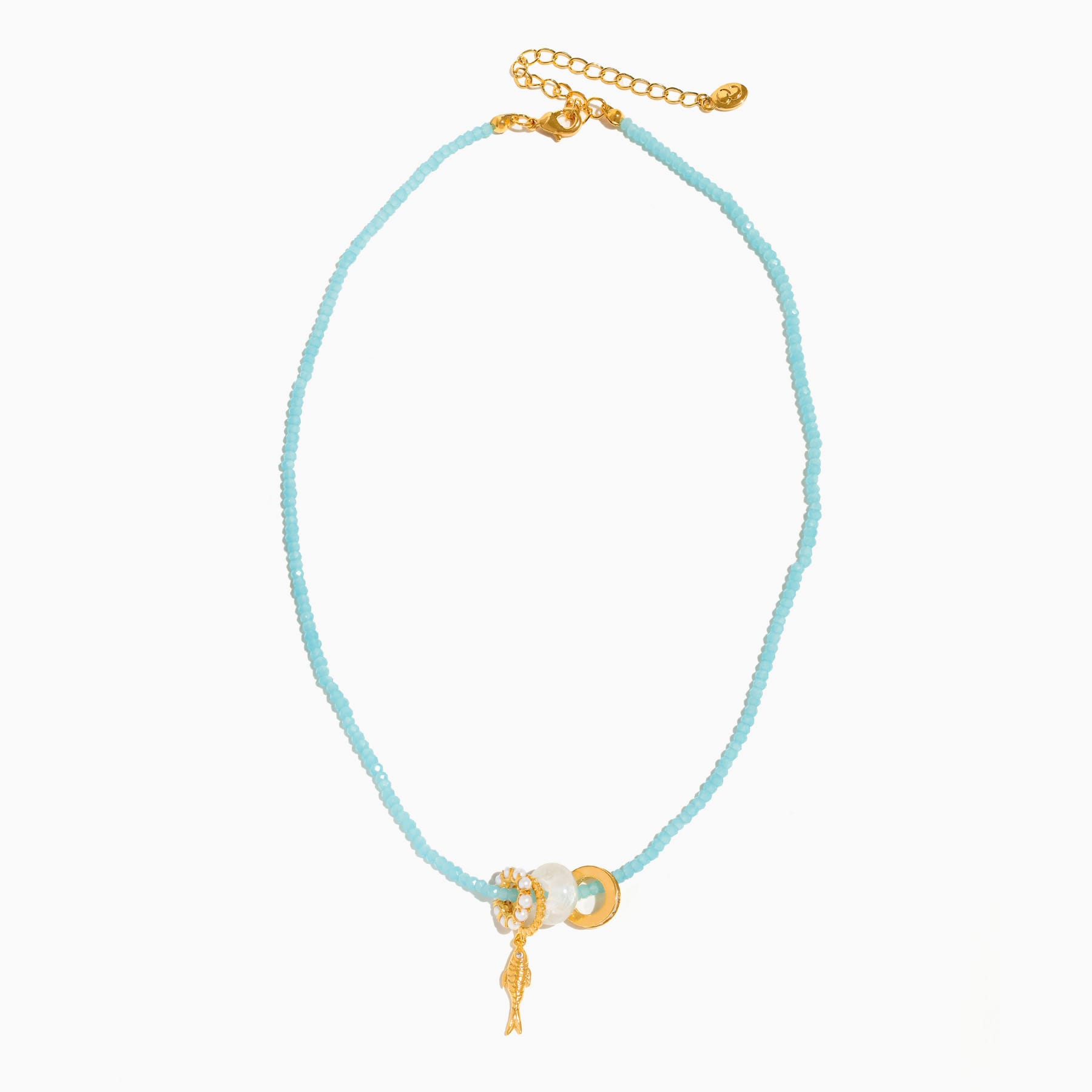 Fish Out of Water Beaded Necklace