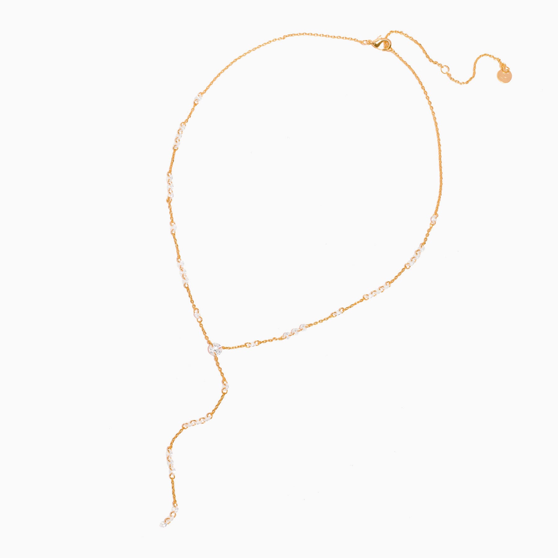 Dew You Y Drop Necklace