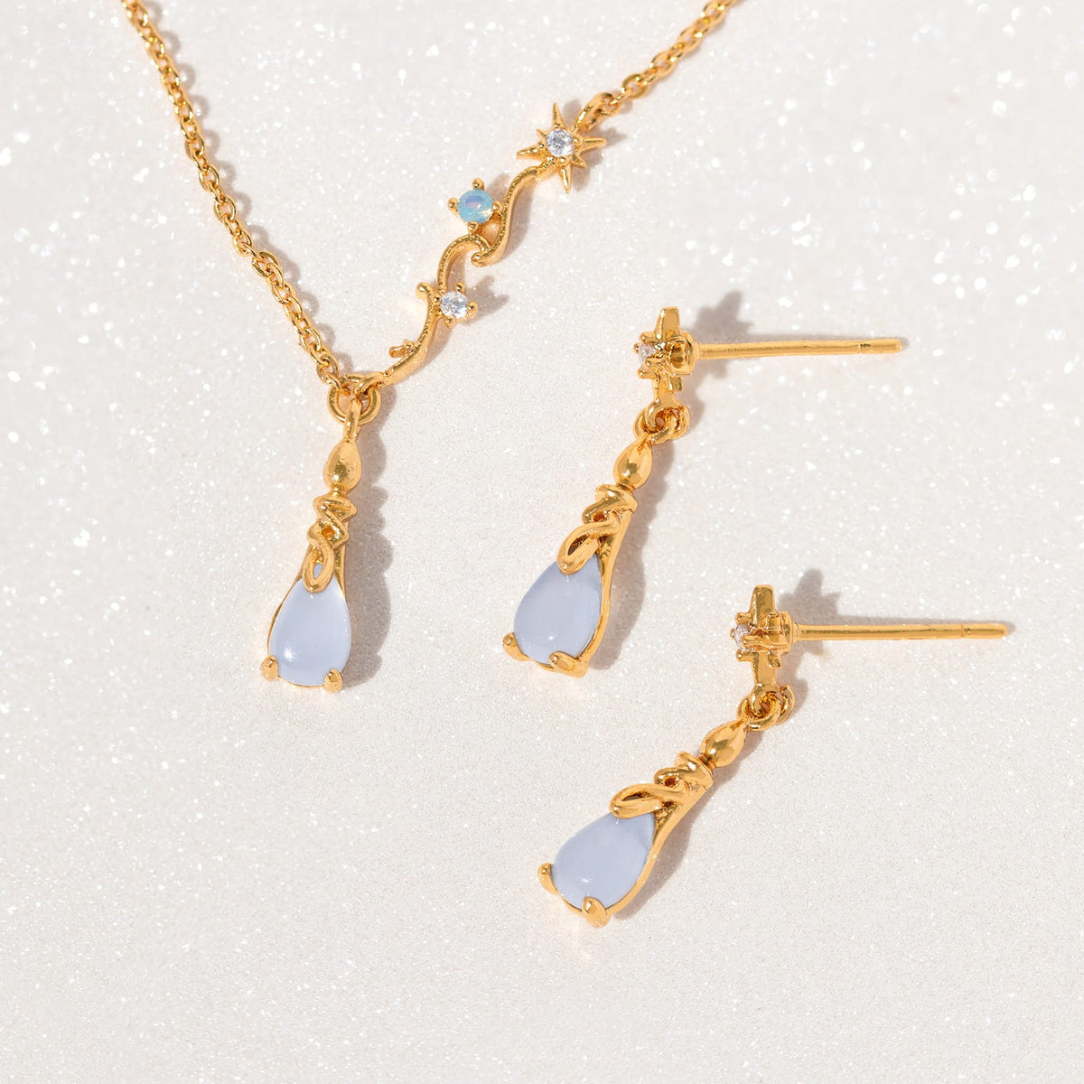 The Lord of the Rings Phial of Galadriel Earrings