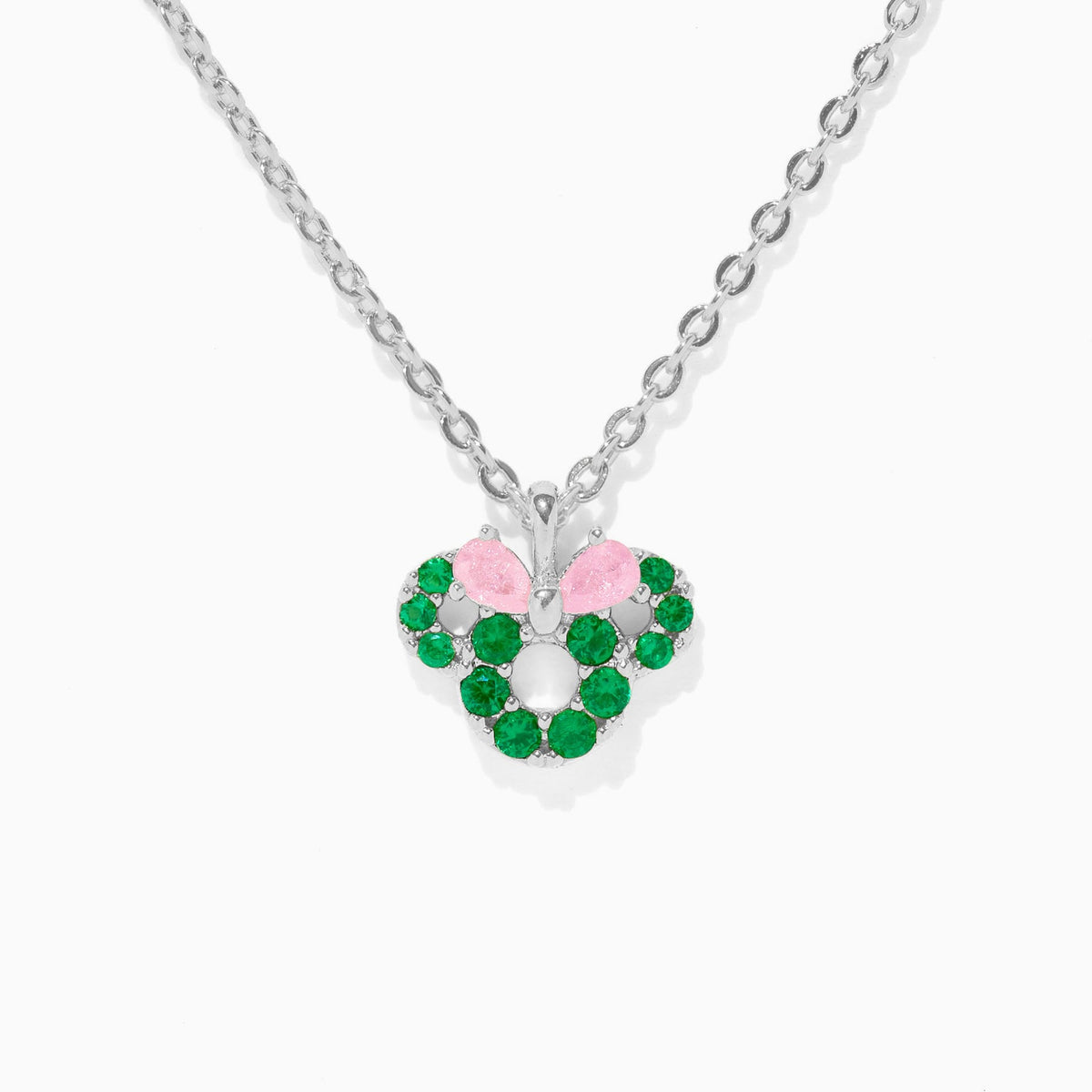 Disney Minnie’s Merry Wreath Necklace