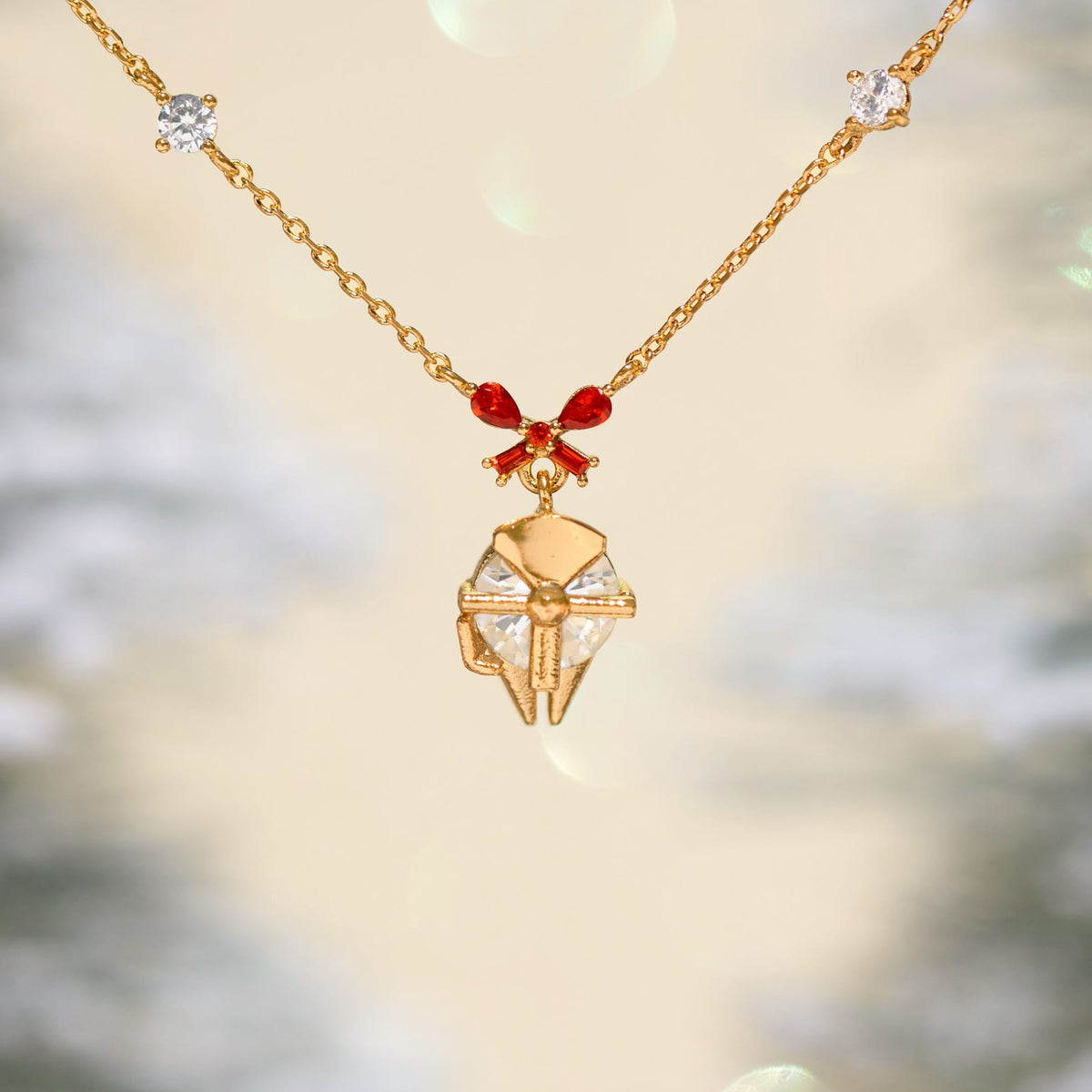 Star Wars™ Millennium Falcon™ Holiday Necklace