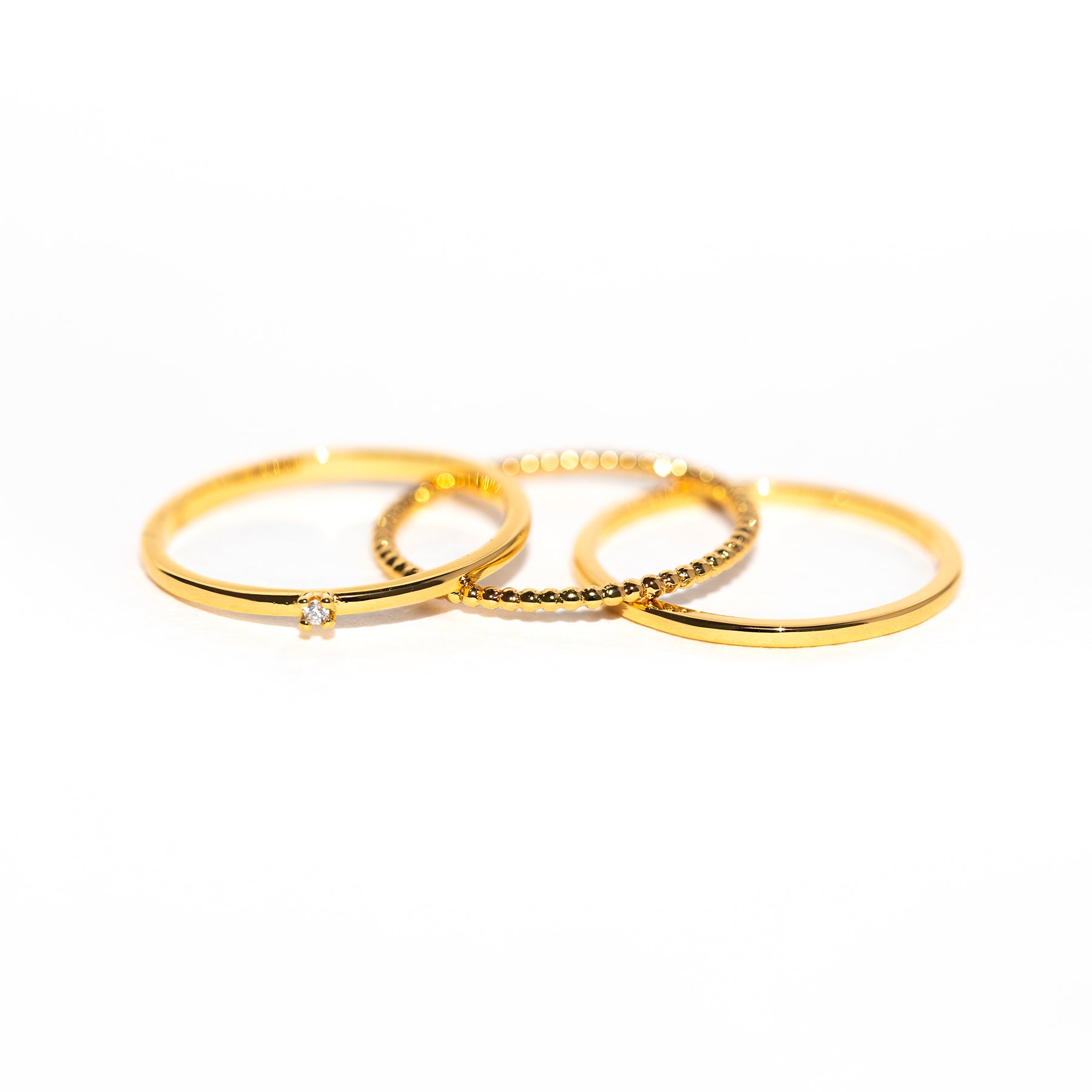Triple Threat Ring Set