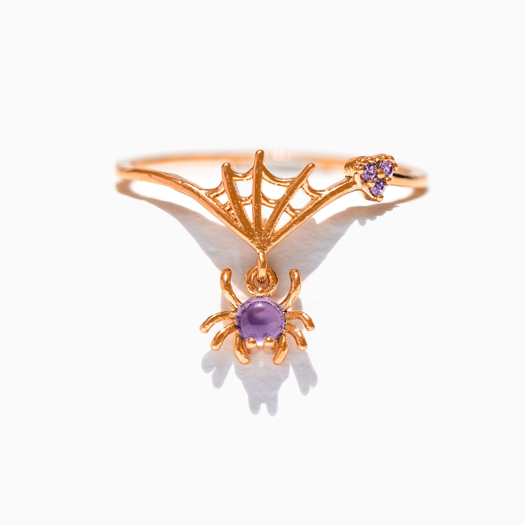 Web of Love Dangle Ring