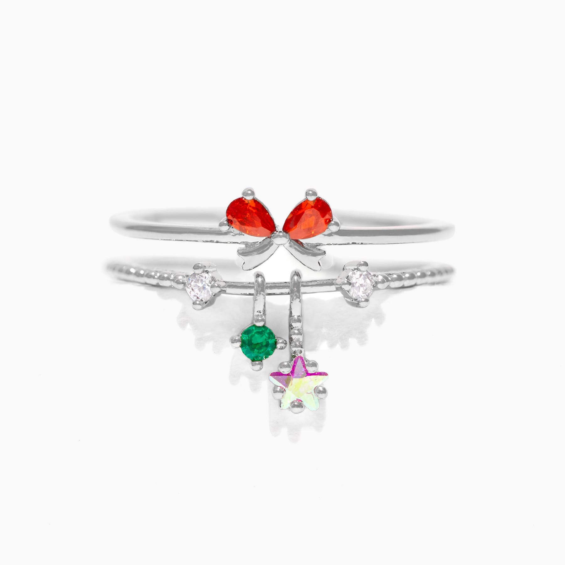 Fa La La Bow Adjustable Ring